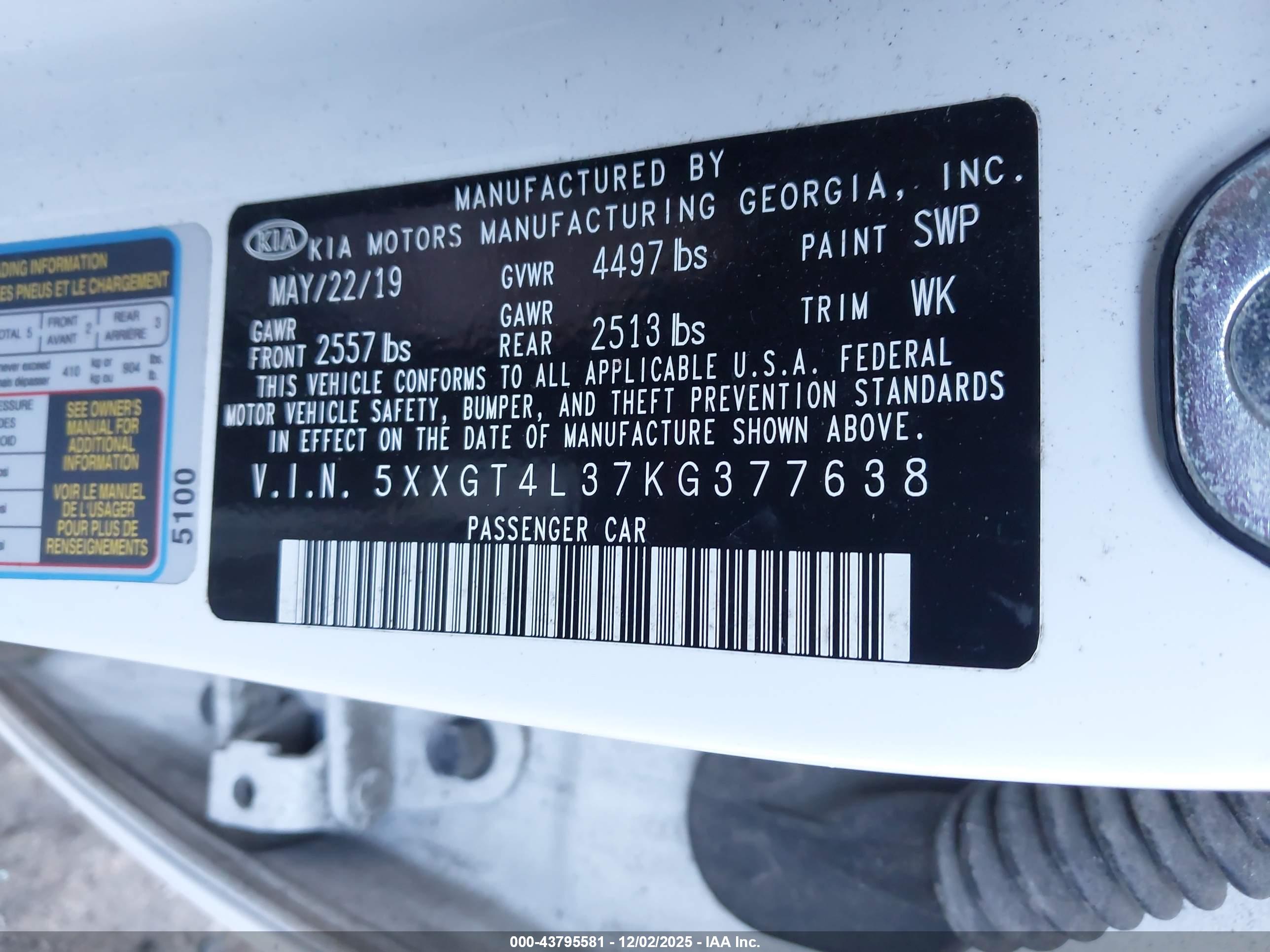 KIA OPTIMA image 9