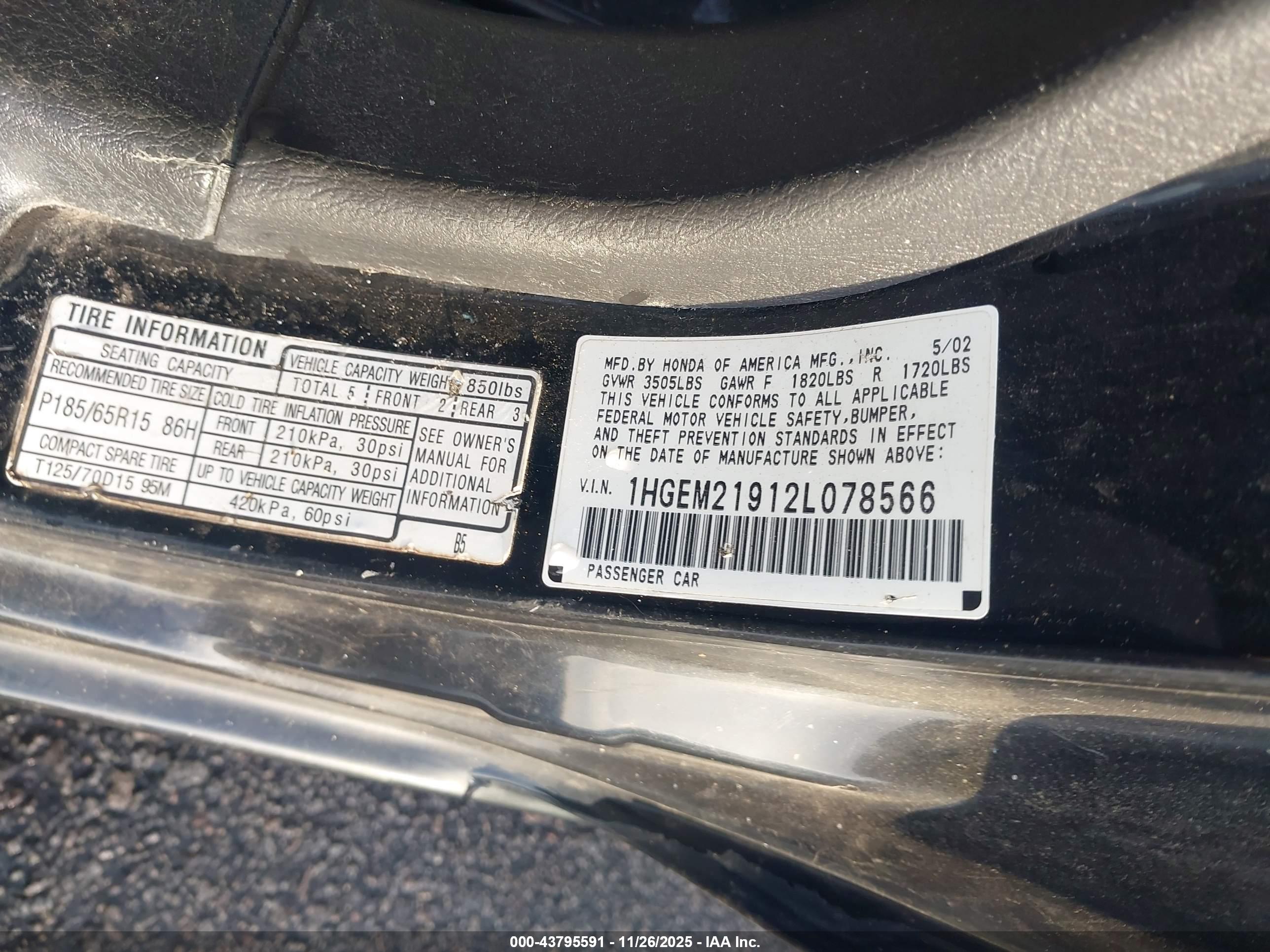 HONDA CIVIC image 9