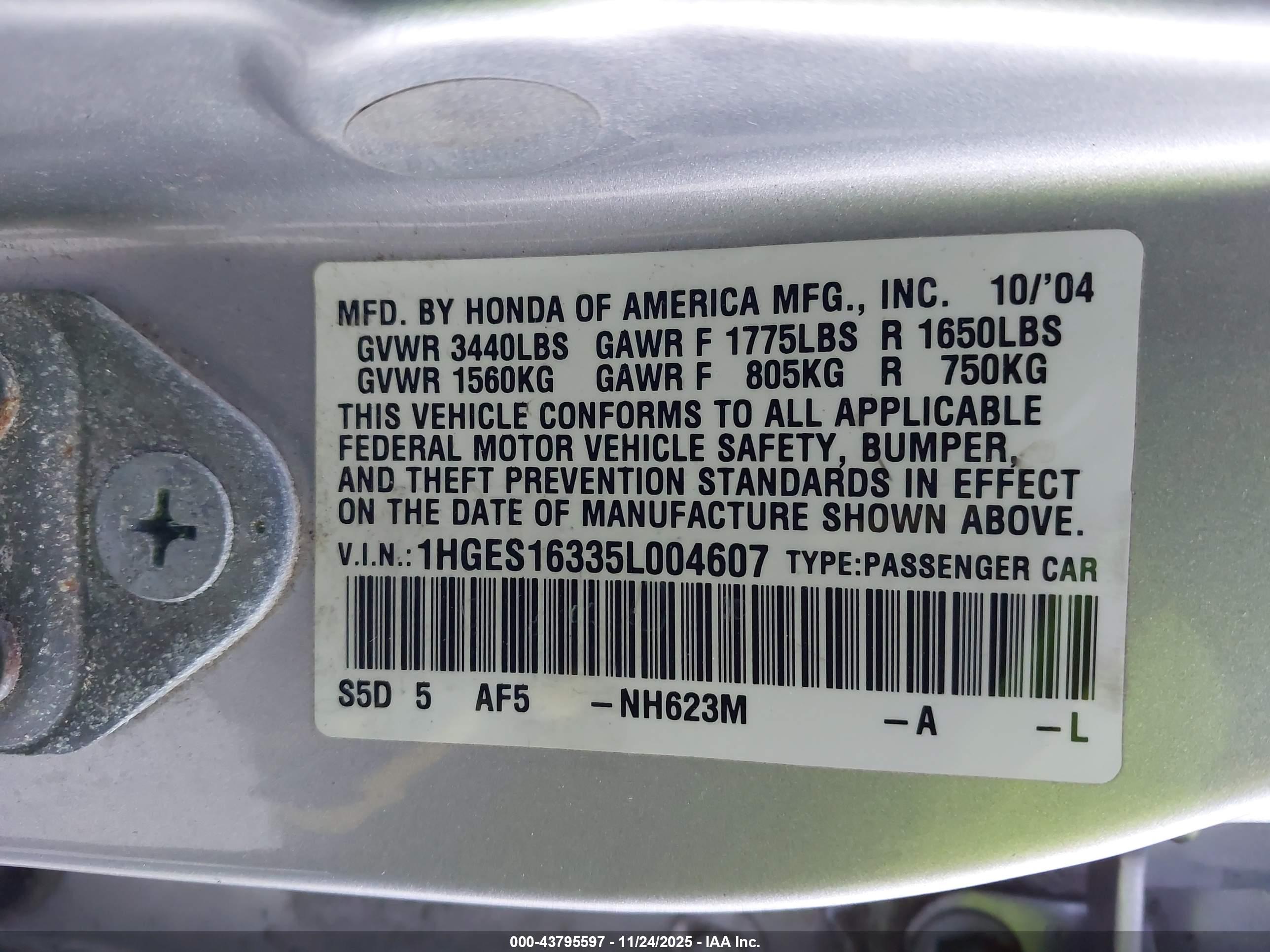 HONDA CIVIC image 9