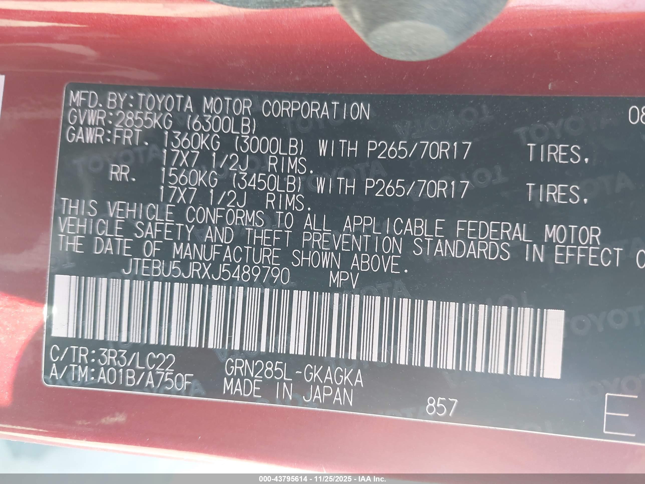 TOYOTA 4RUNNER image 9