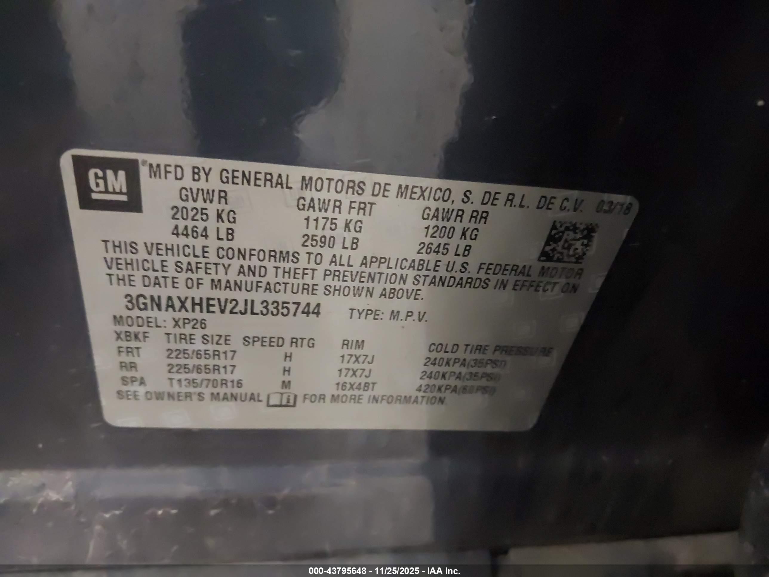 CHEVROLET EQUINOX image 9