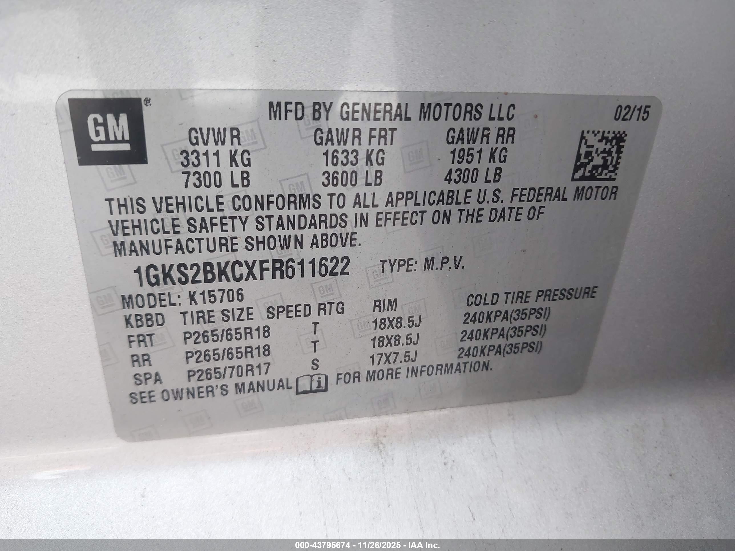 GMC YUKON image 9