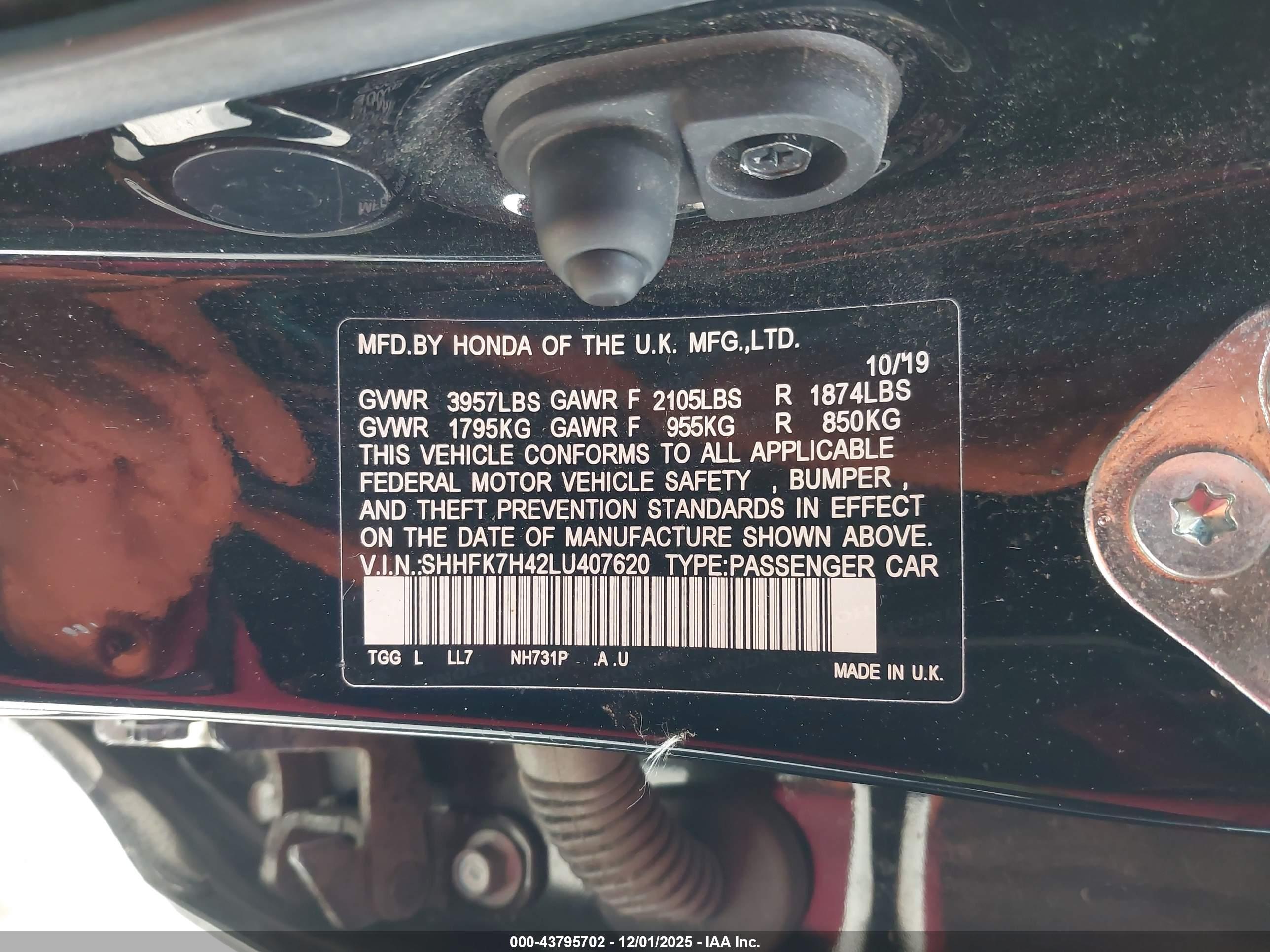 HONDA CIVIC image 9