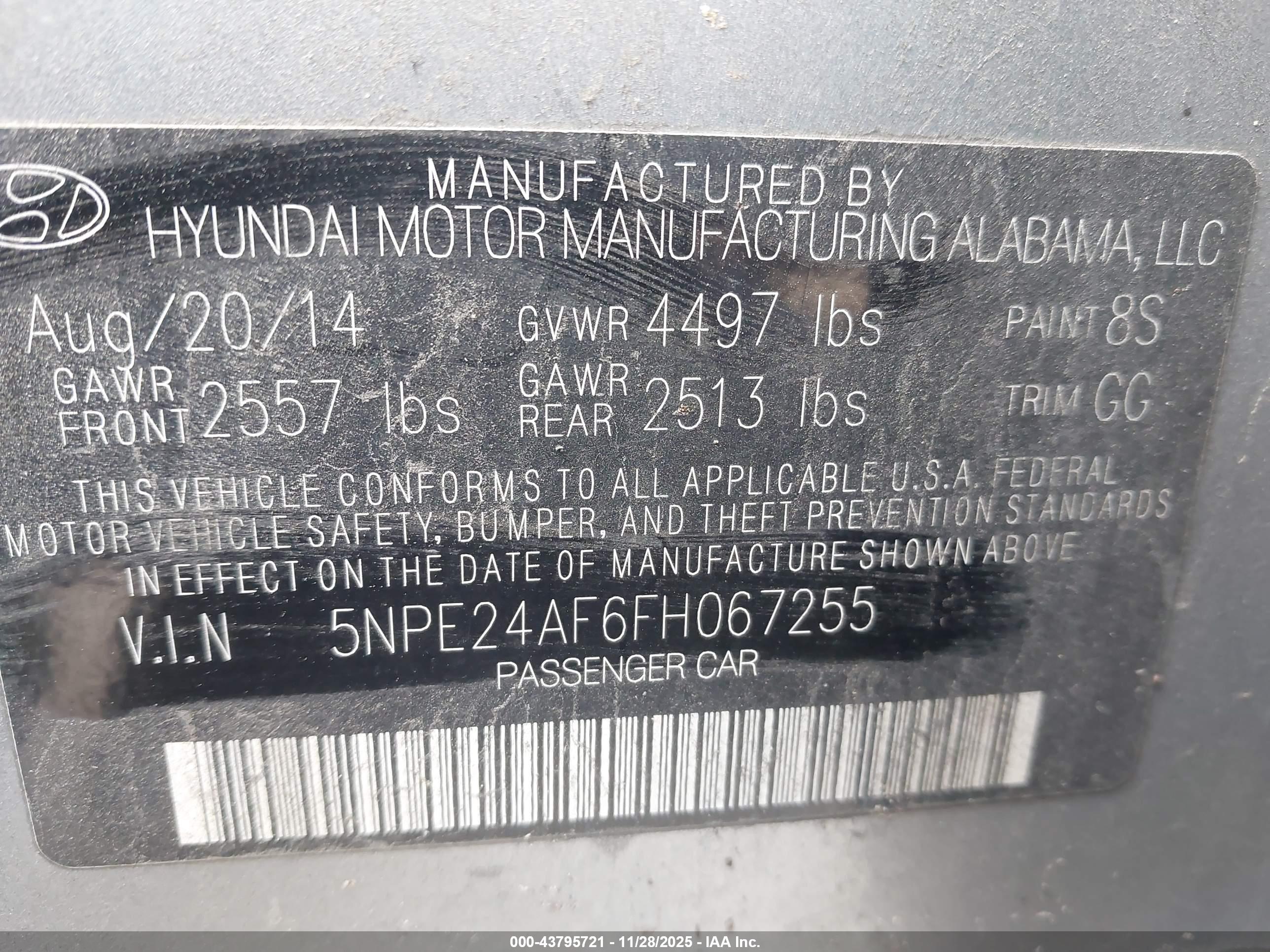 HYUNDAI SONATA image 9