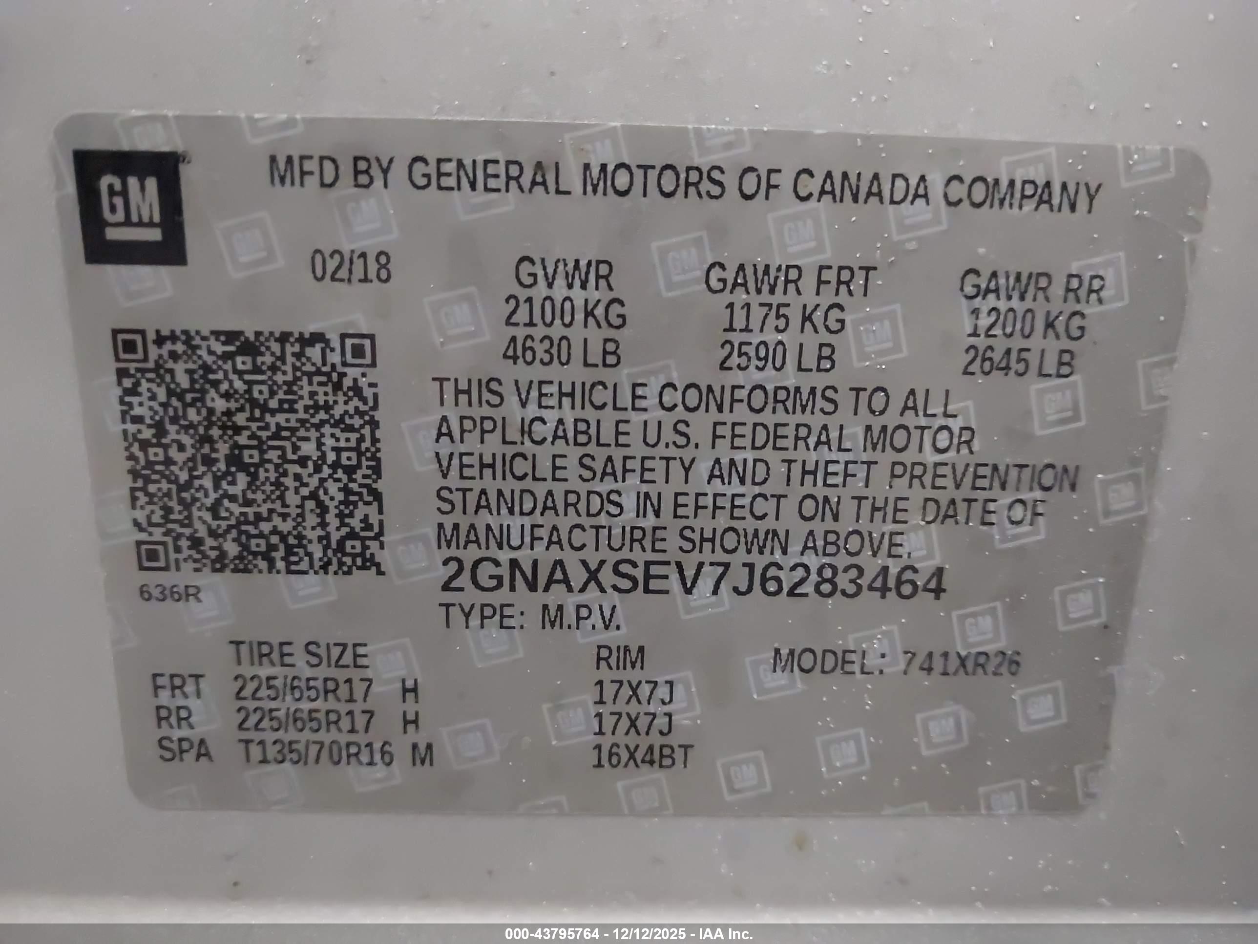 CHEVROLET EQUINOX image 9