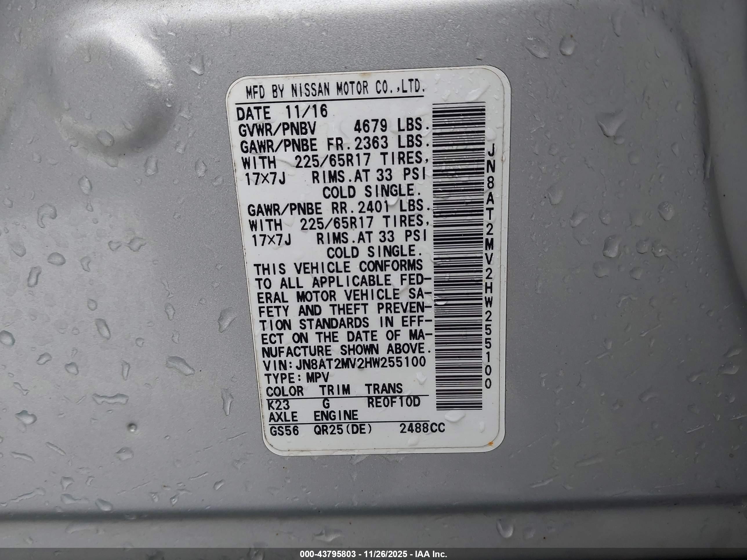 NISSAN ROGUE image 9