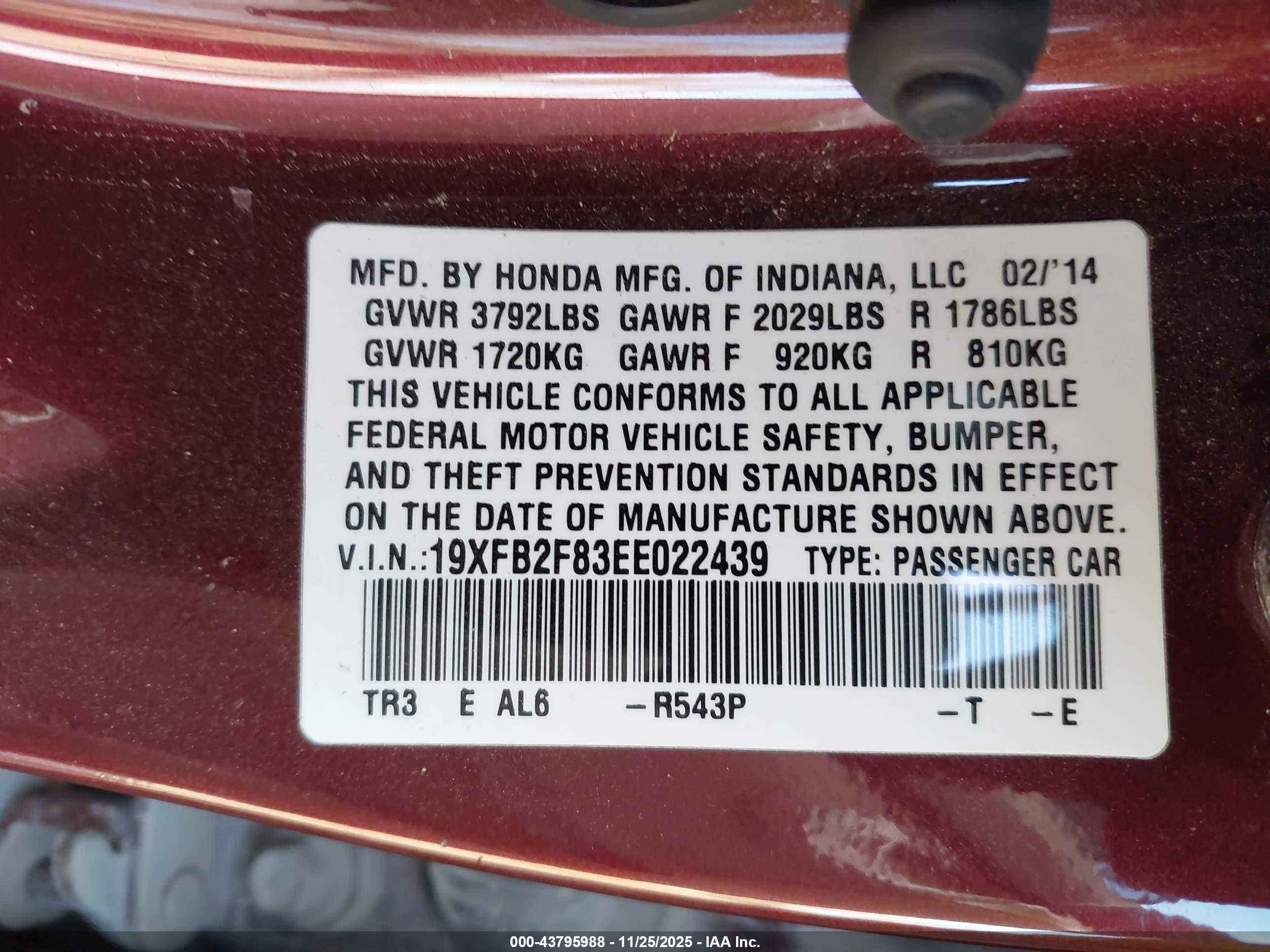 HONDA CIVIC image 9