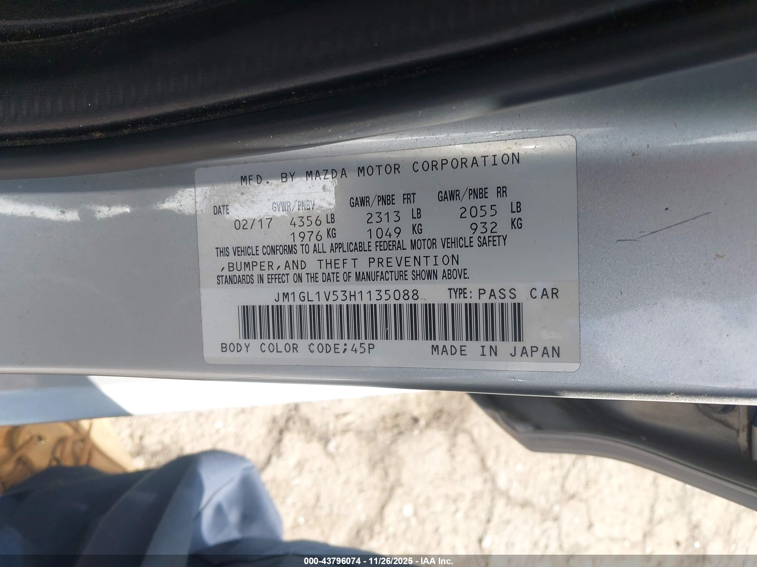 MAZDA MAZDA6 image 9