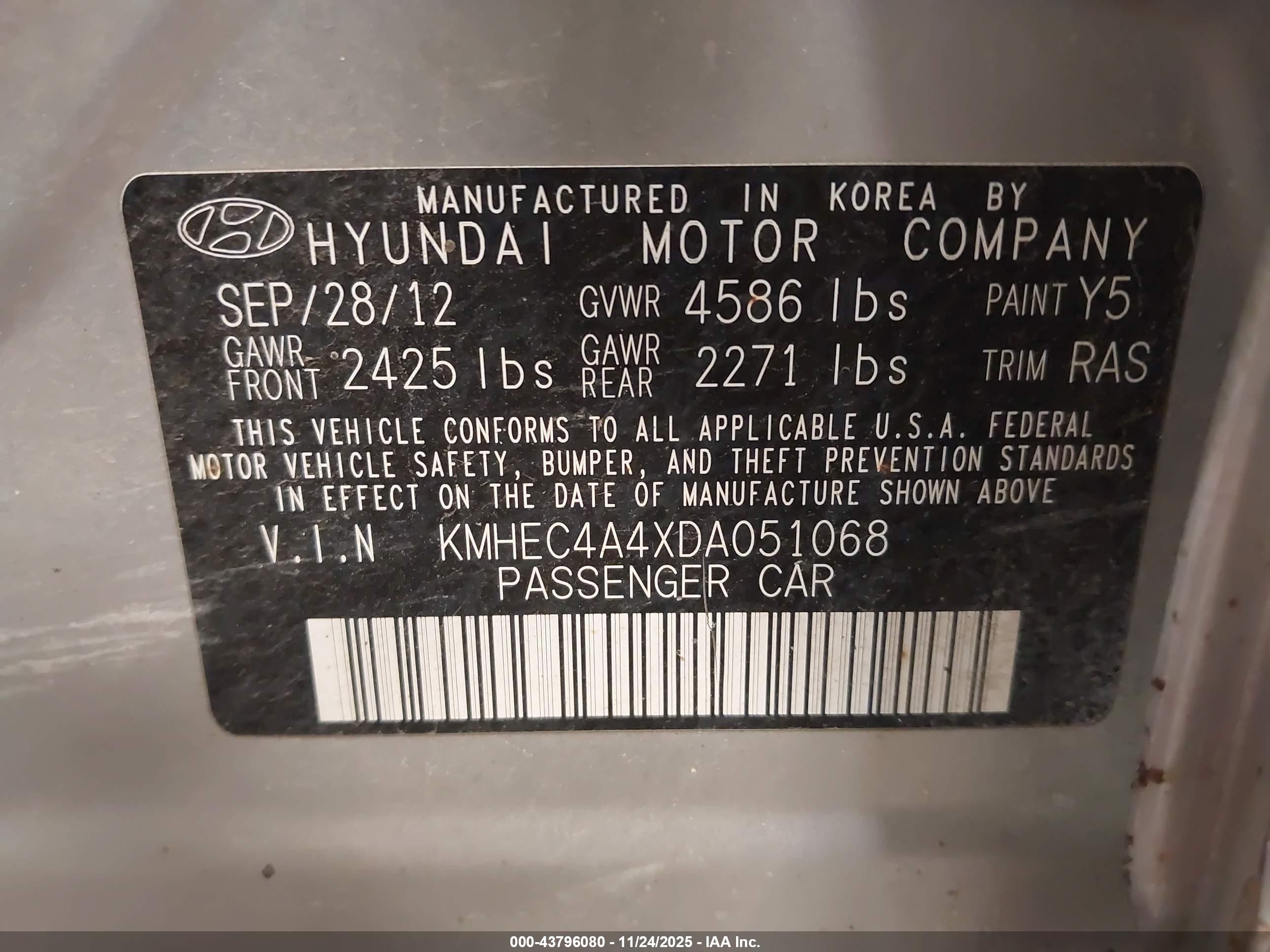 HYUNDAI SONATA image 9