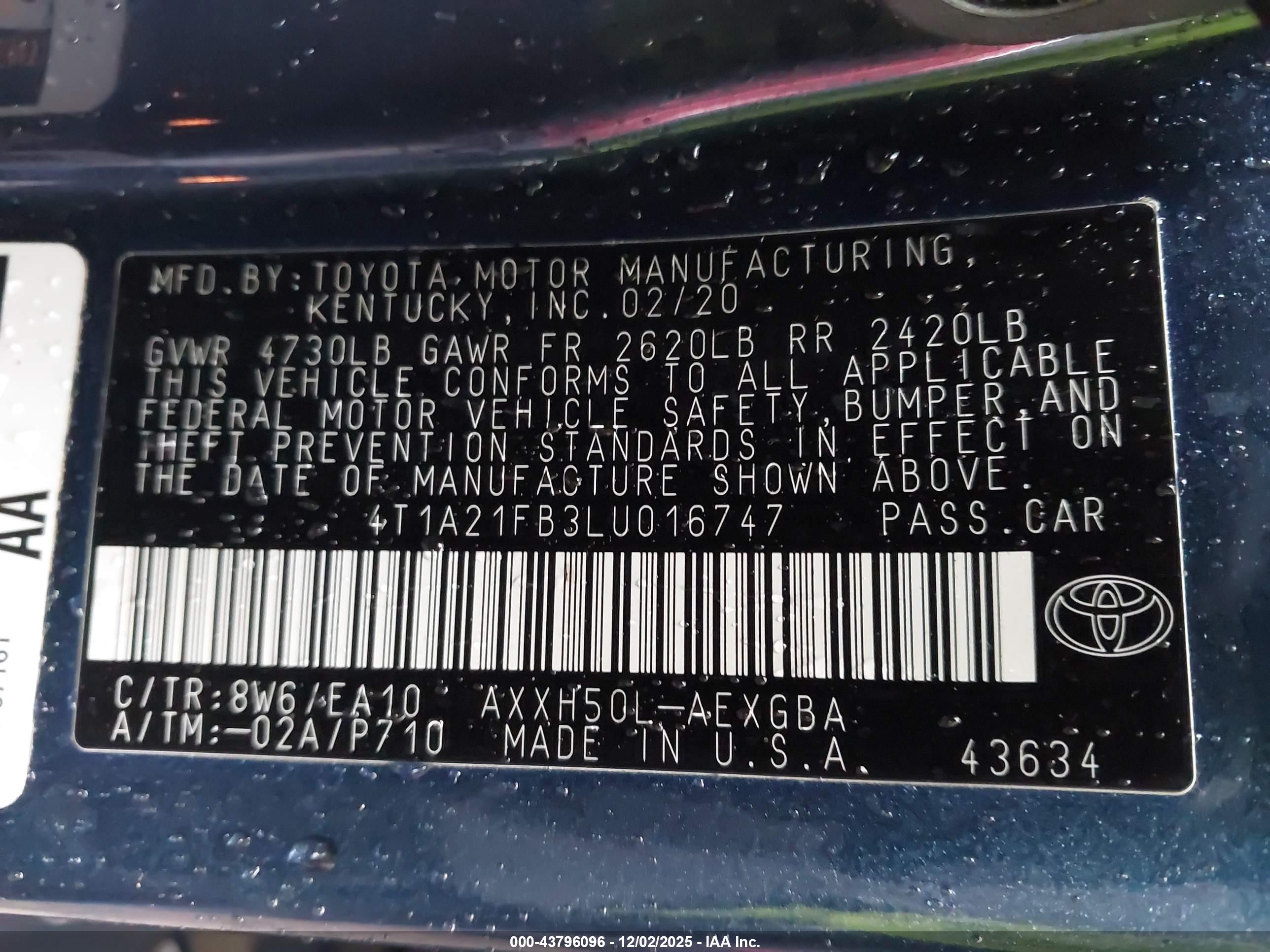 TOYOTA AVALON image 9
