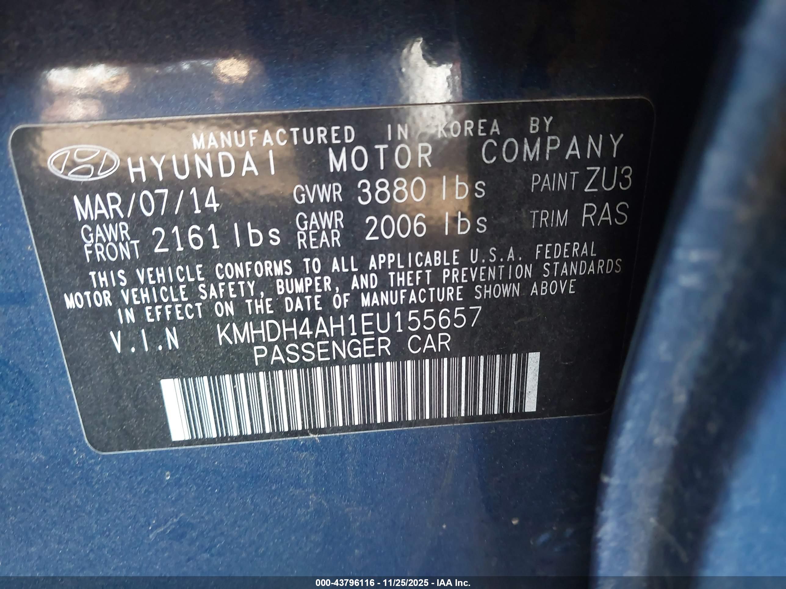 HYUNDAI ELANTRA image 9