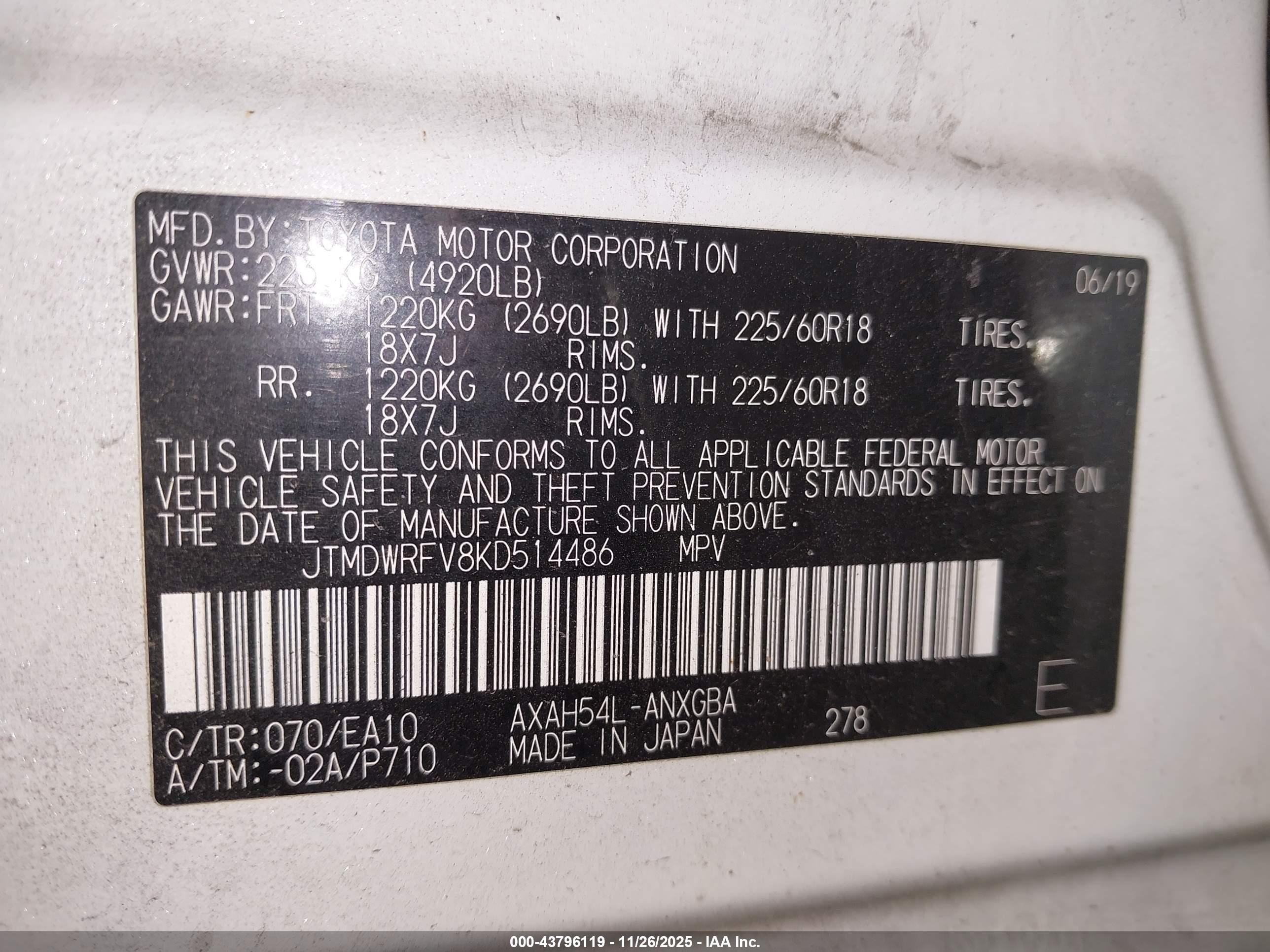 TOYOTA RAV4 image 9