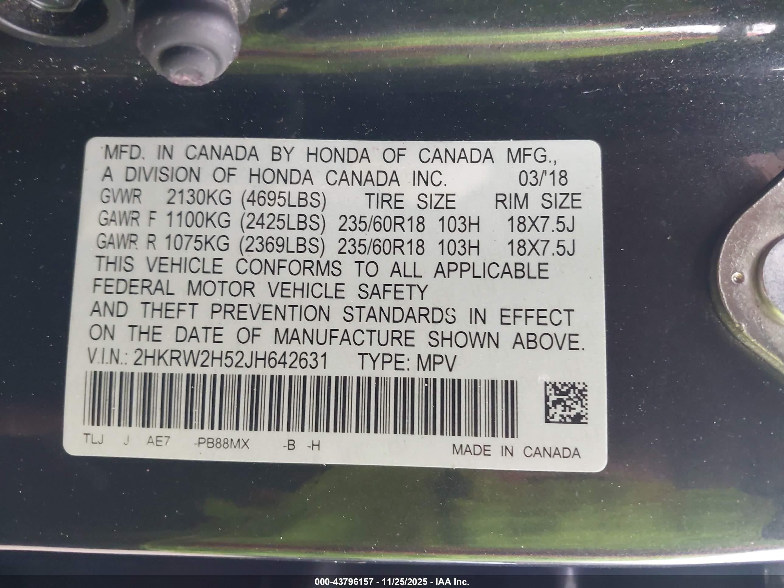 HONDA CR-V image 9