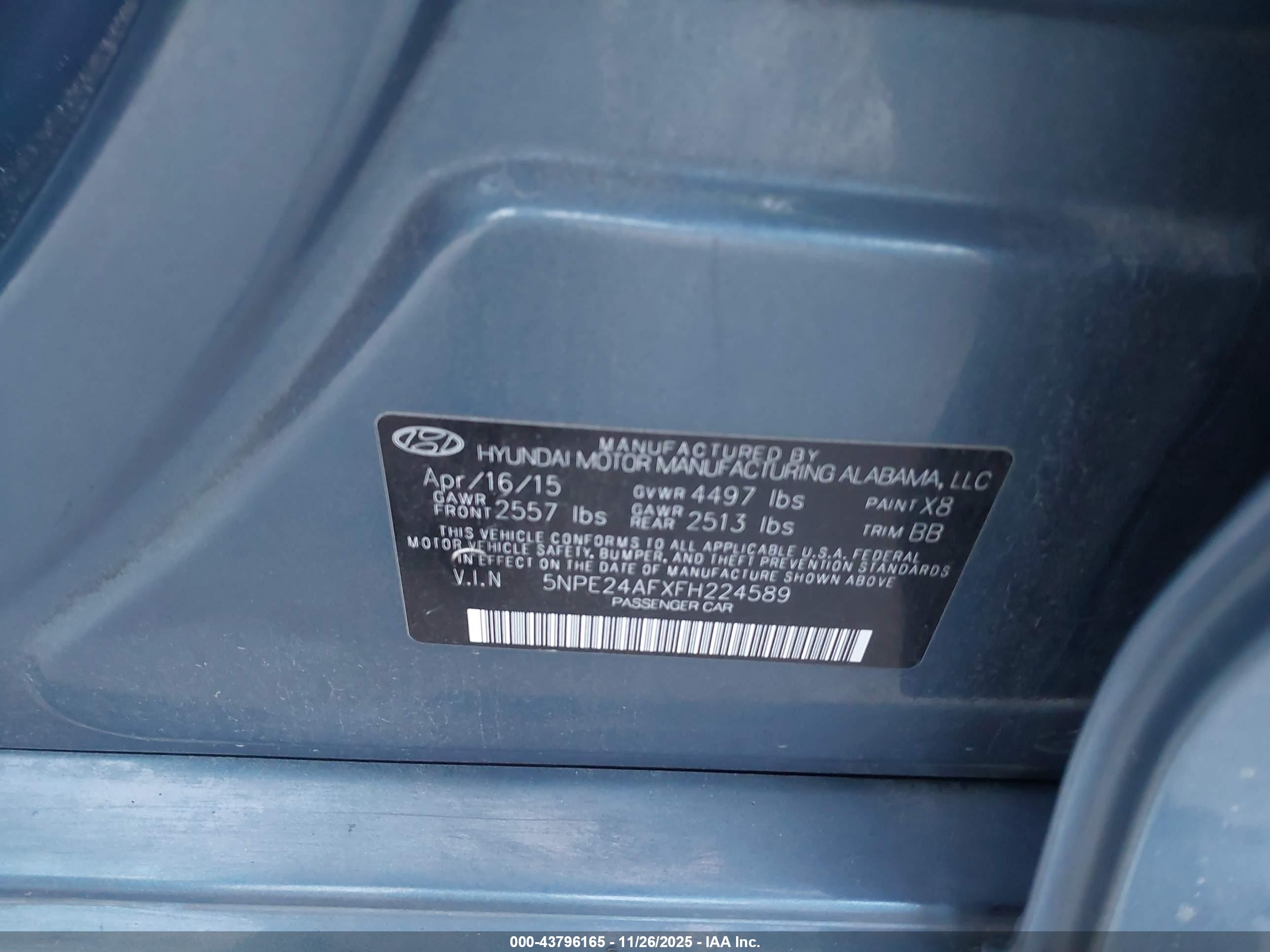 HYUNDAI SONATA image 9
