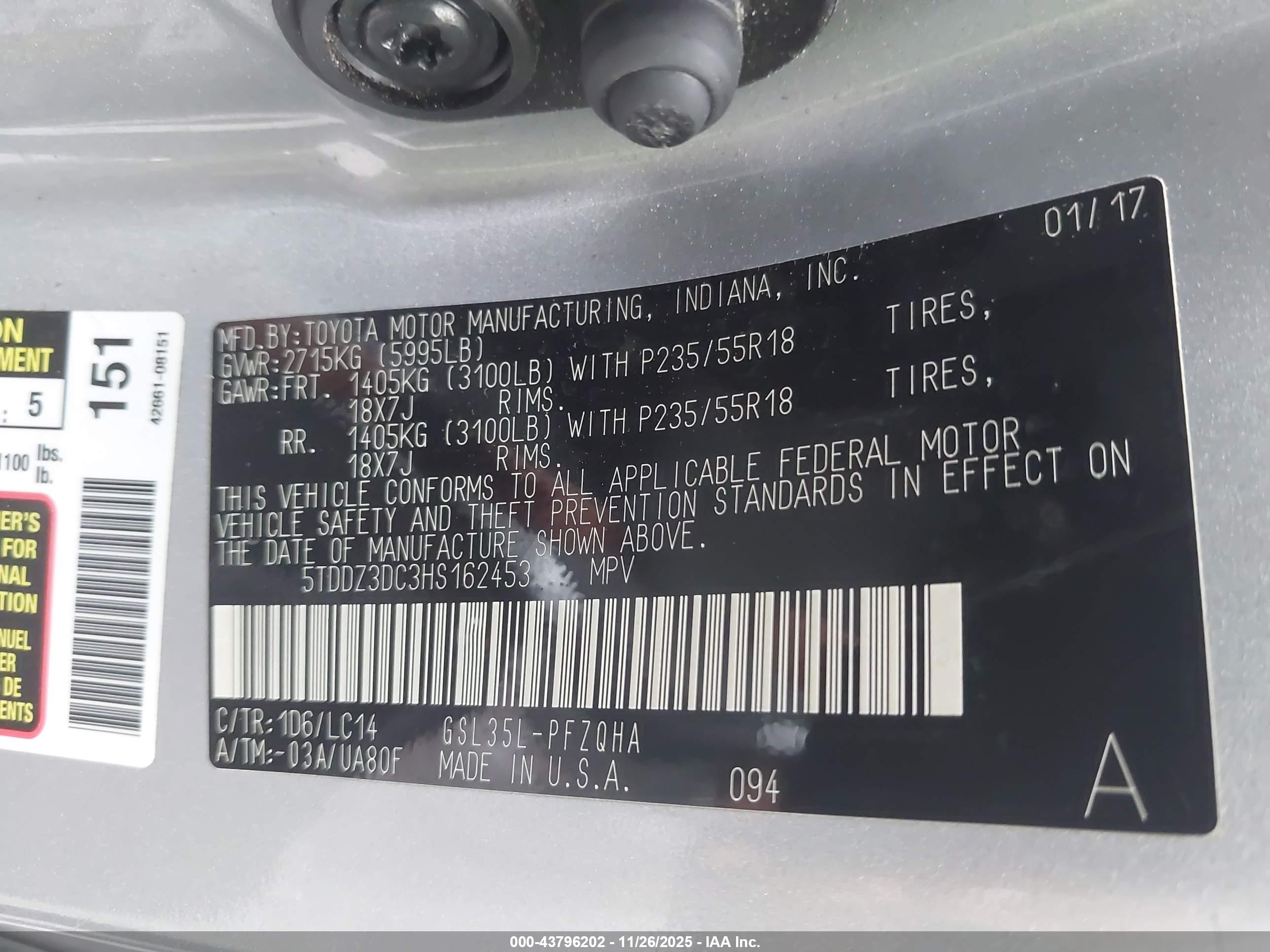 TOYOTA SIENNA image 9