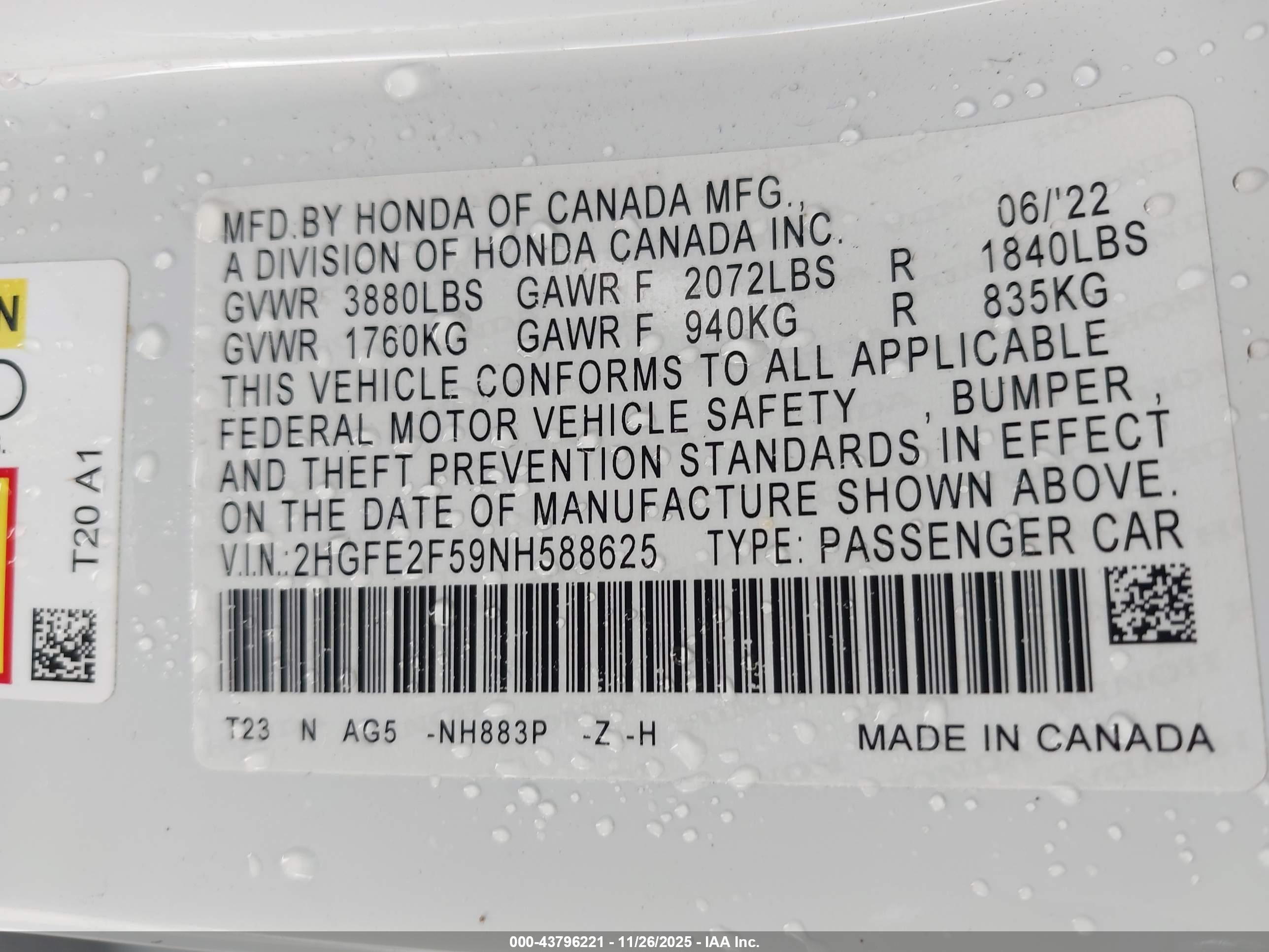 HONDA CIVIC image 9