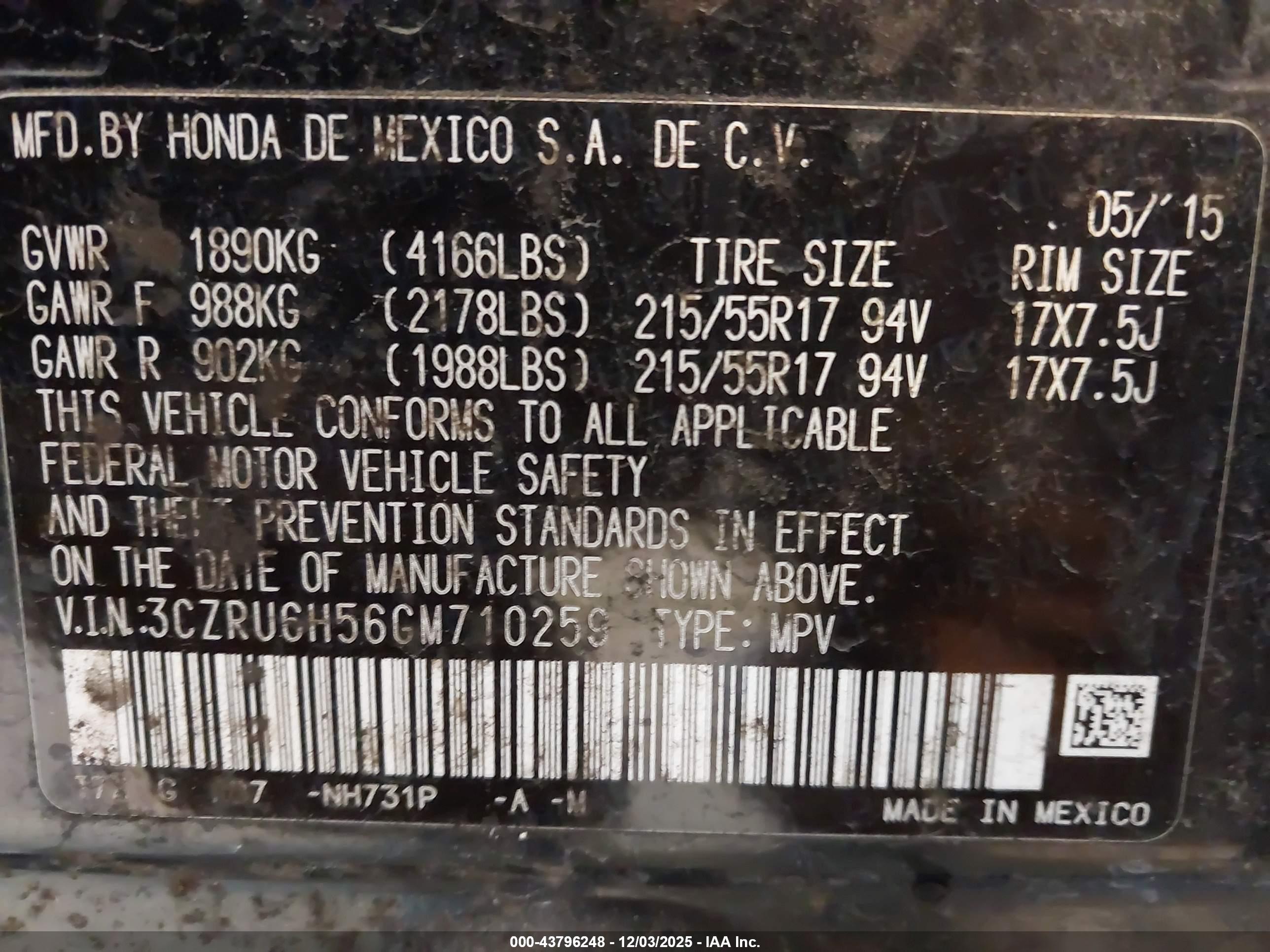 HONDA HR-V image 9