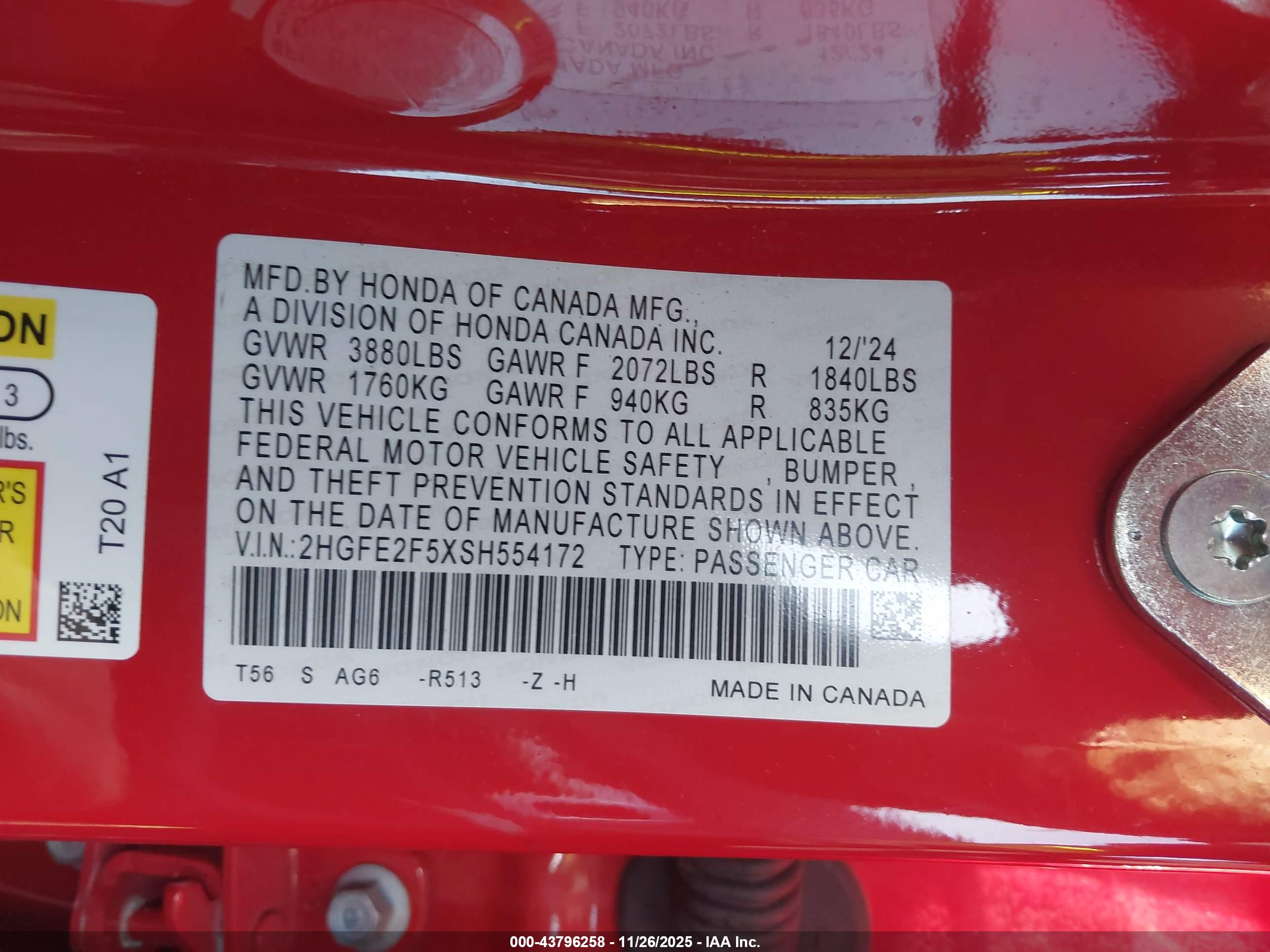 HONDA CIVIC image 9