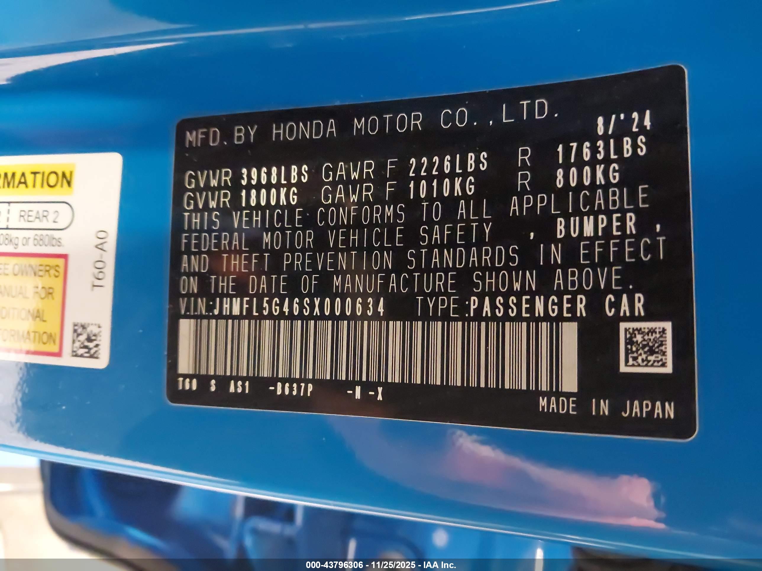 HONDA CIVIC image 9