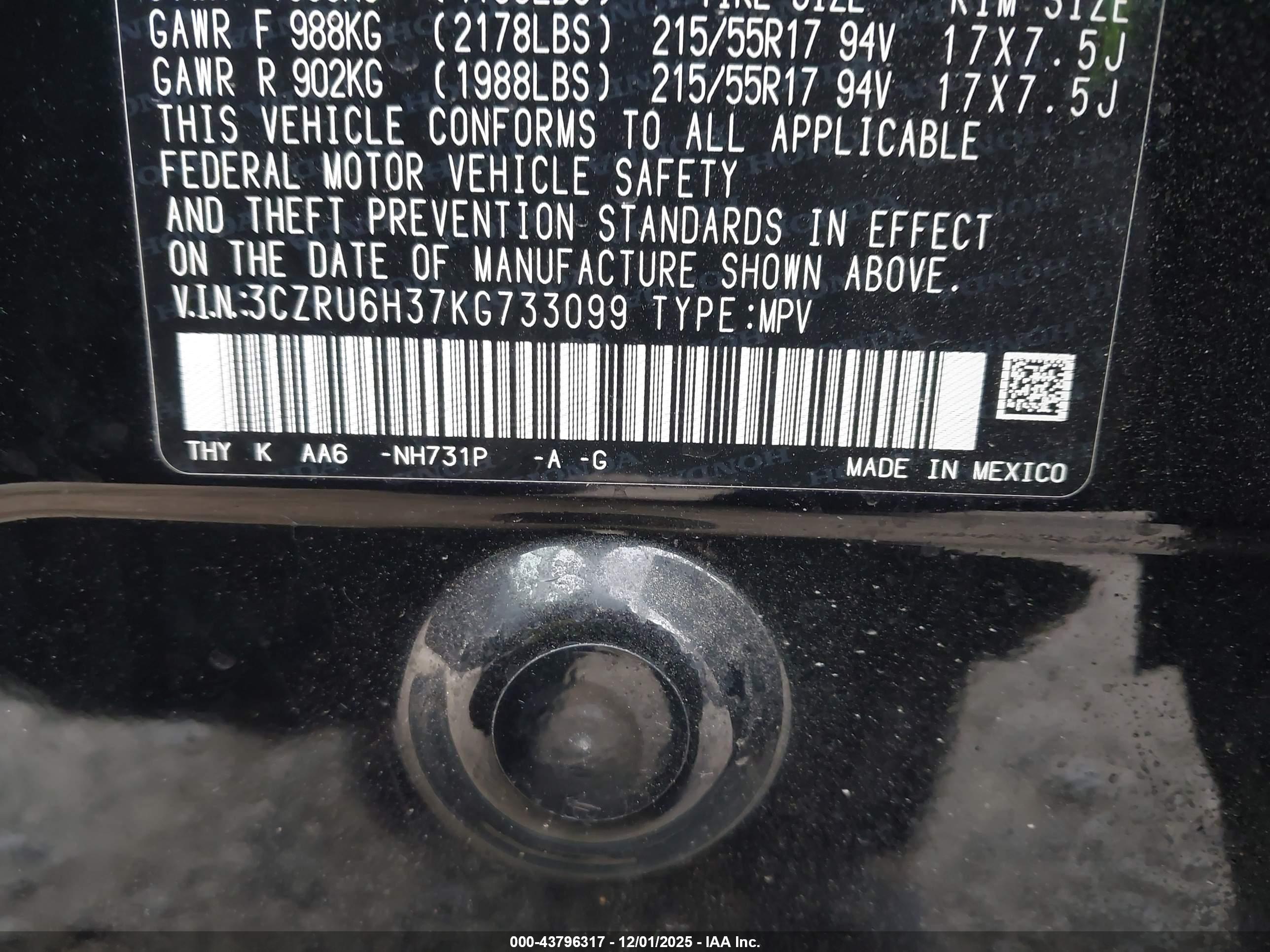HONDA HR-V image 9