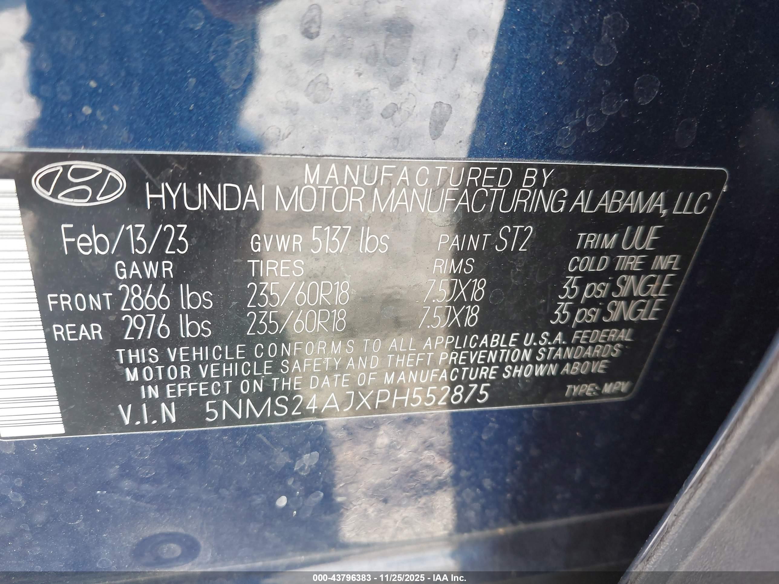 HYUNDAI SANTA image 9