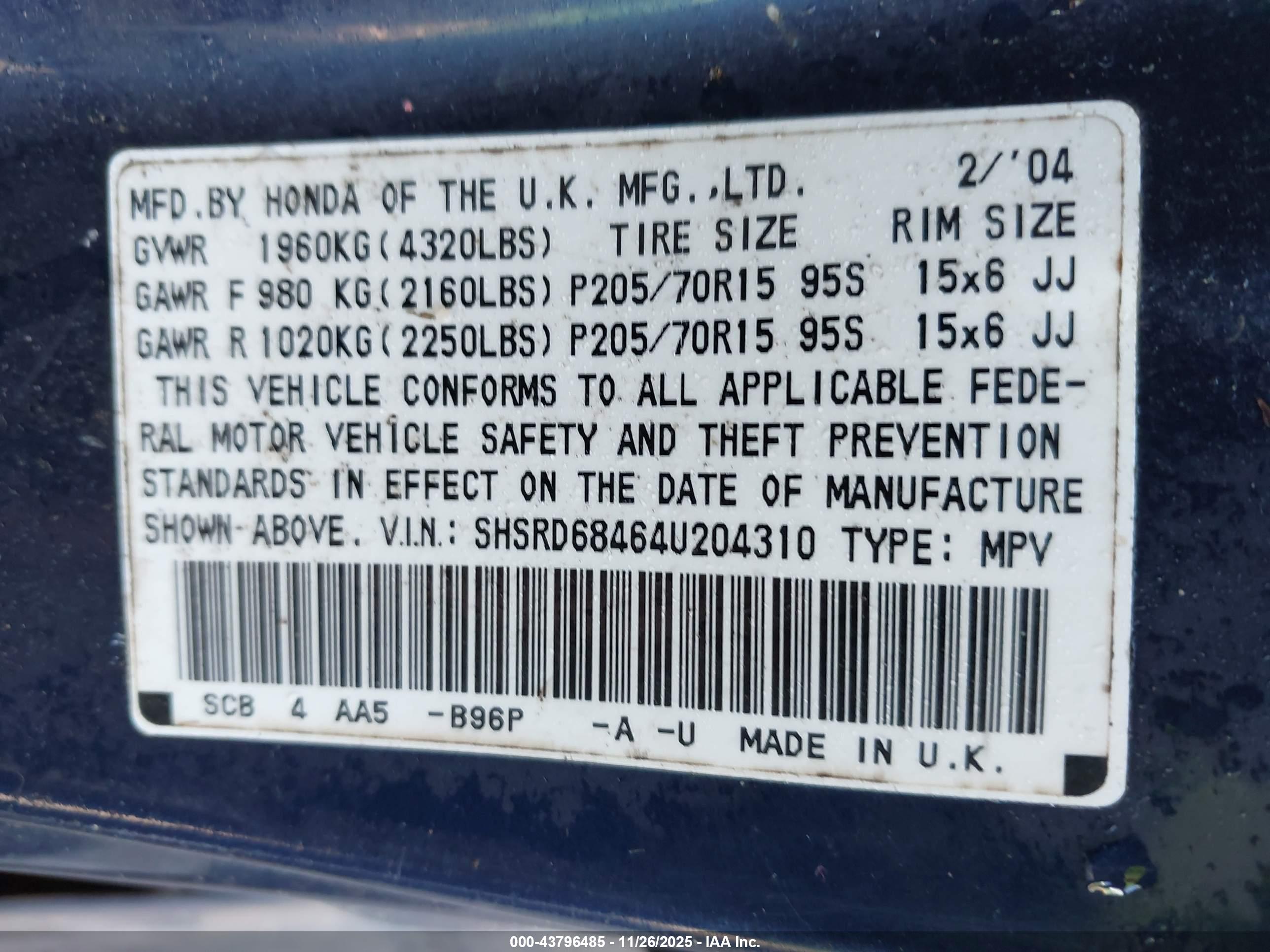 HONDA CR-V image 9