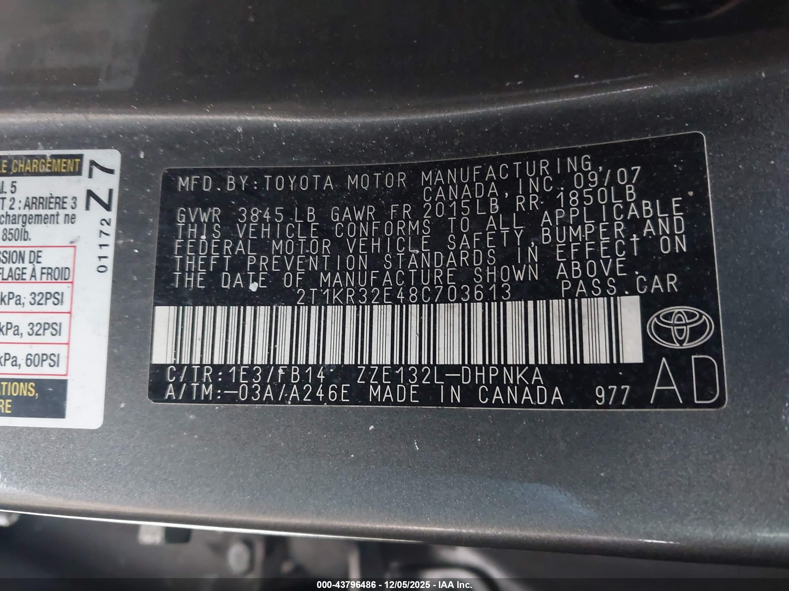 TOYOTA MATRIX image 9