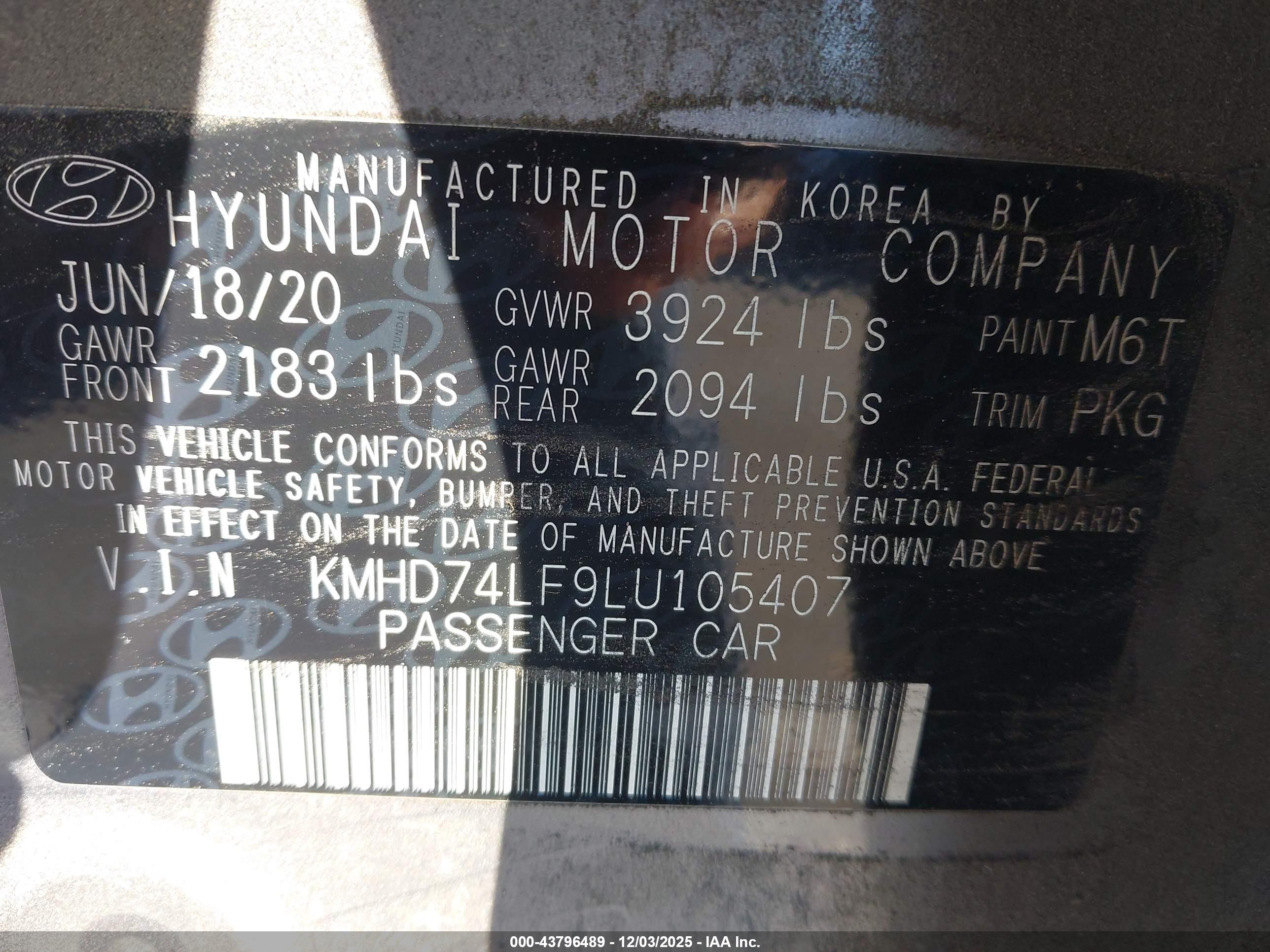 HYUNDAI ELANTRA image 9