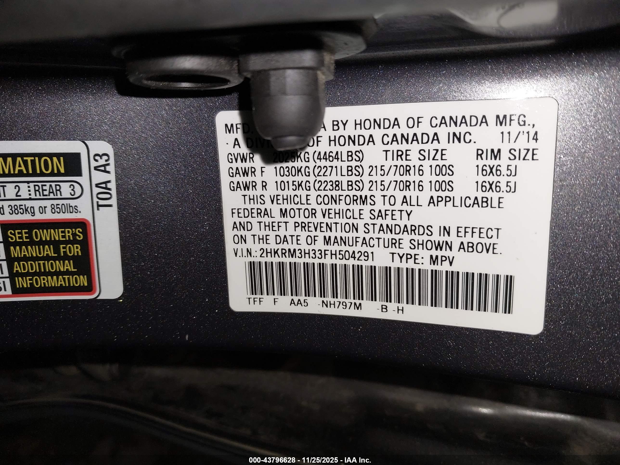 HONDA CR-V image 9