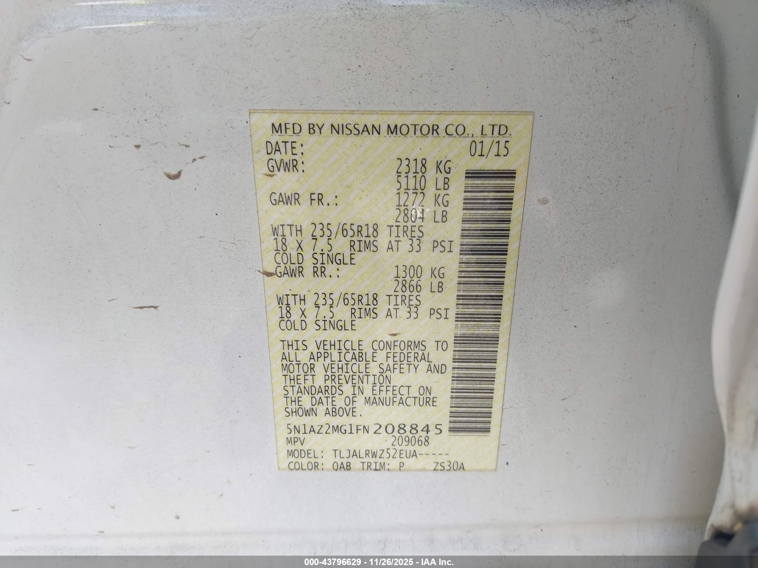 NISSAN MURANO image 9