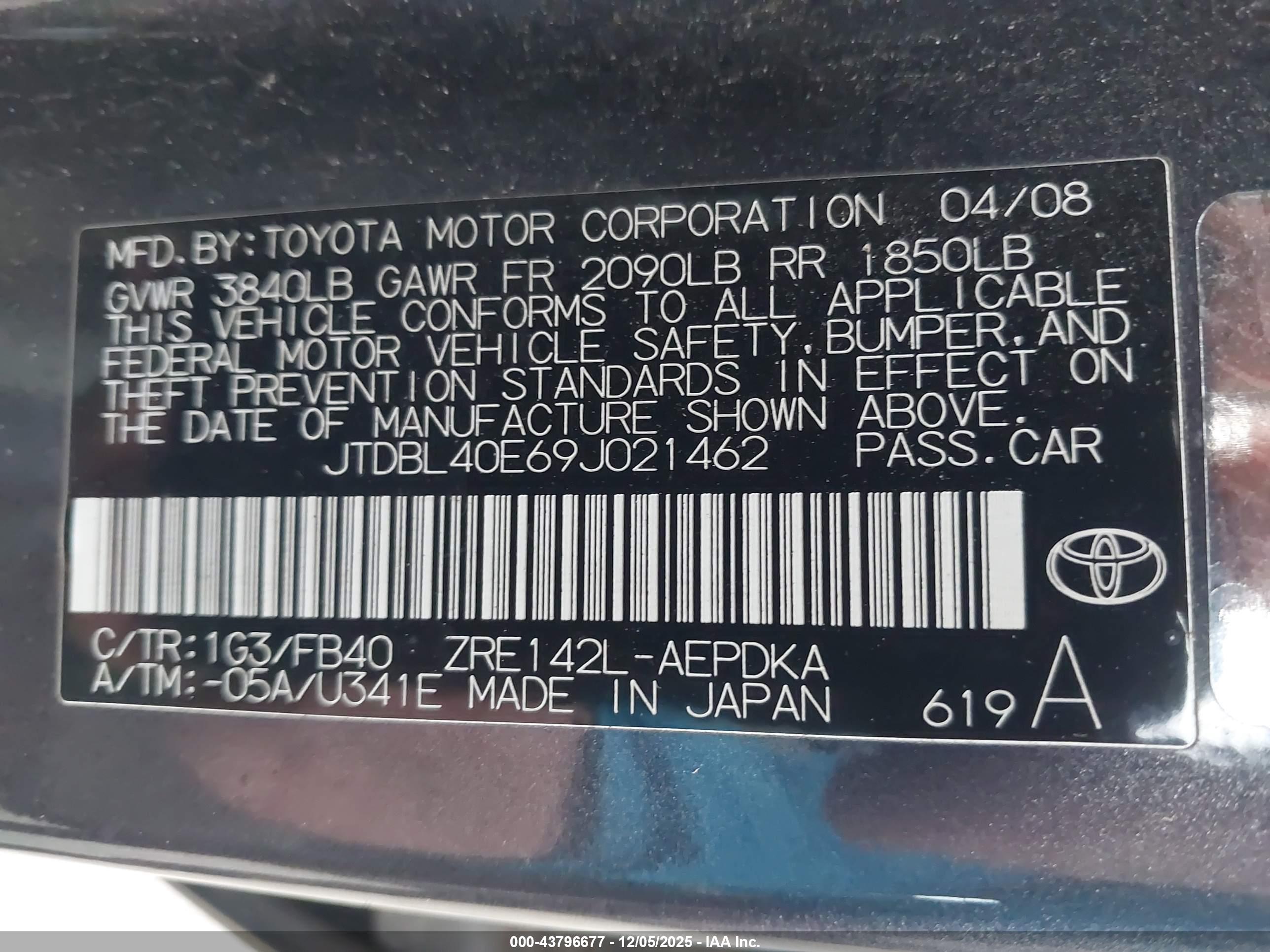 TOYOTA COROLLA image 9