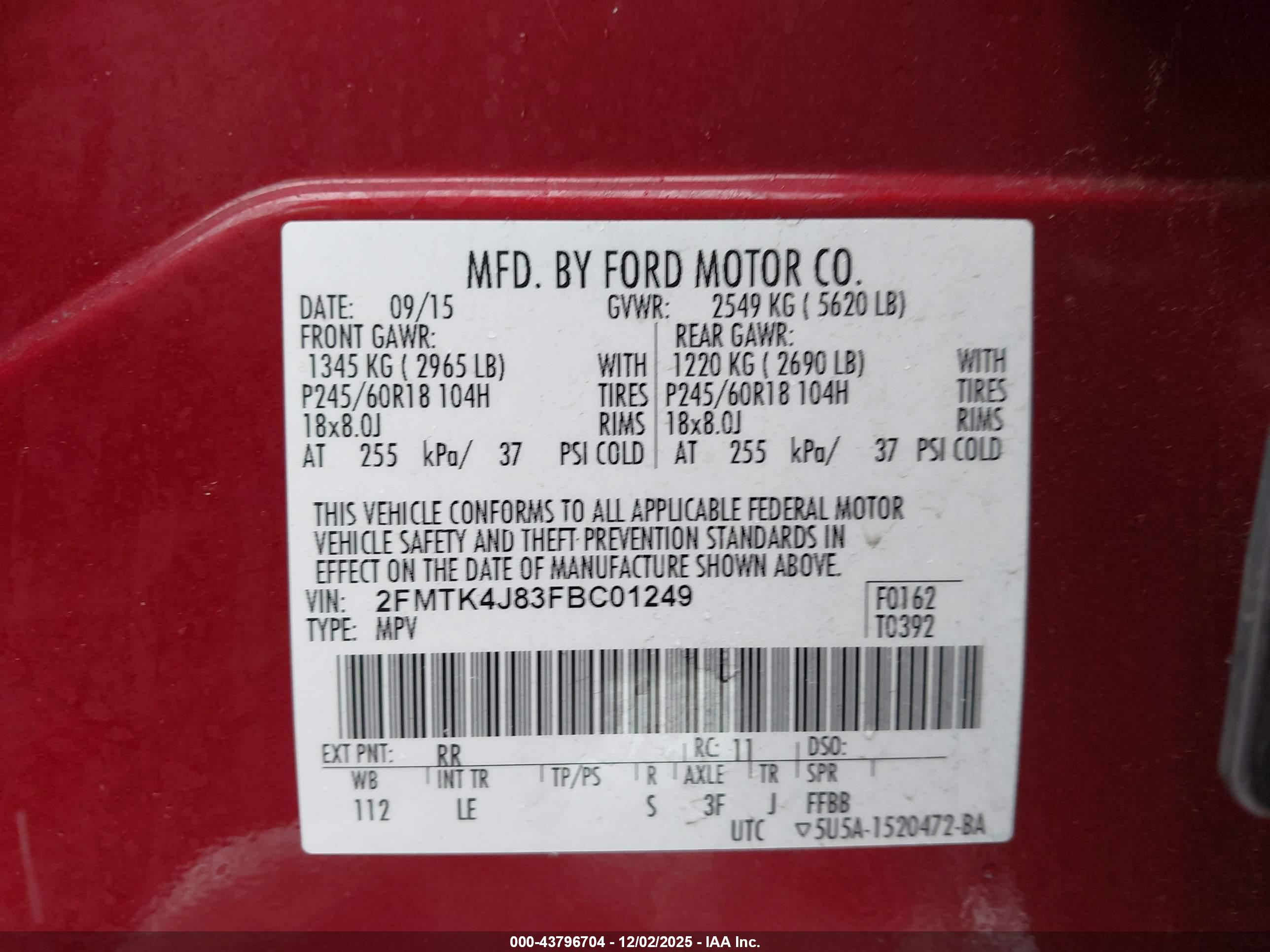 FORD EDGE image 9
