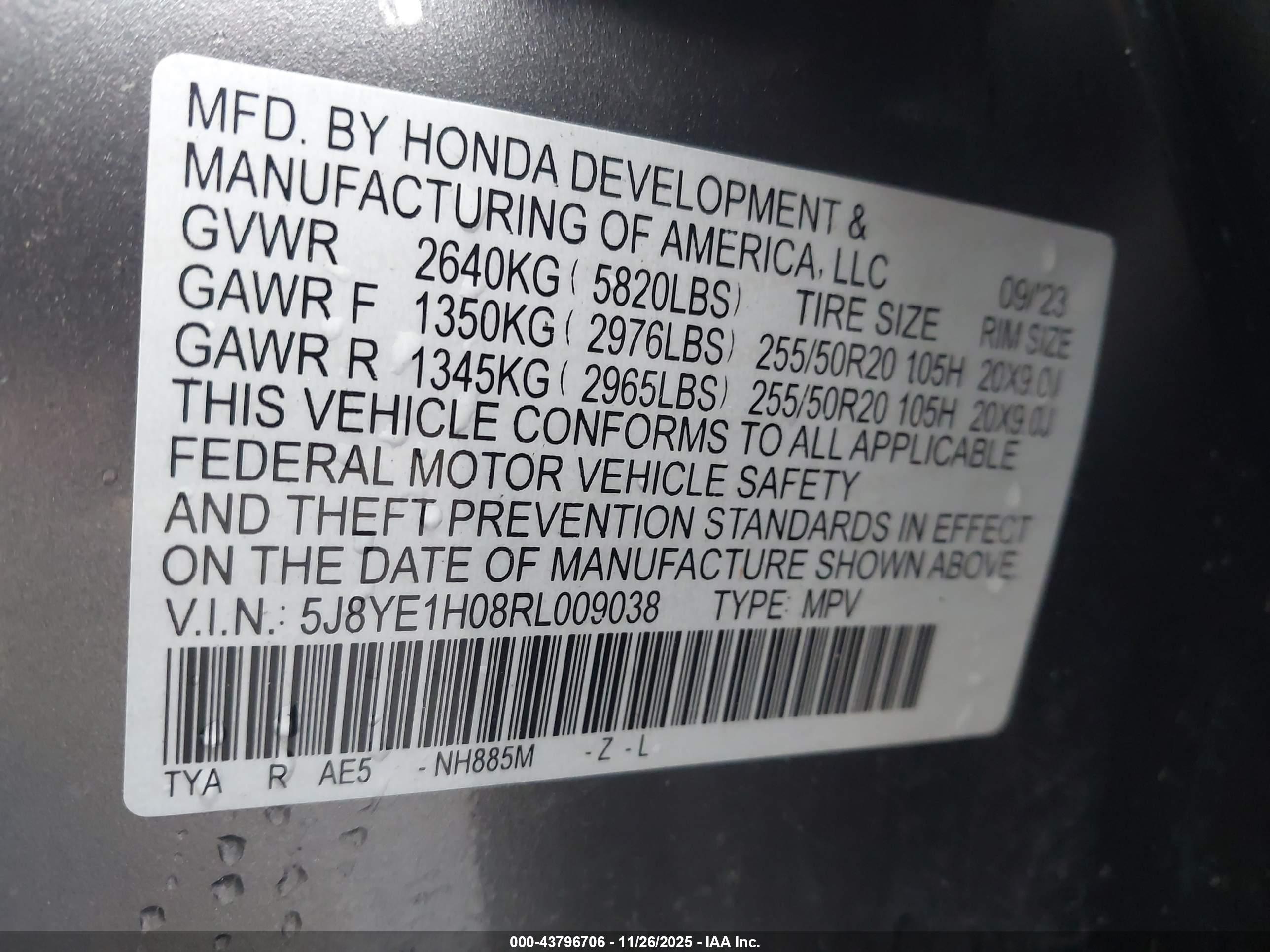 ACURA MDX image 9