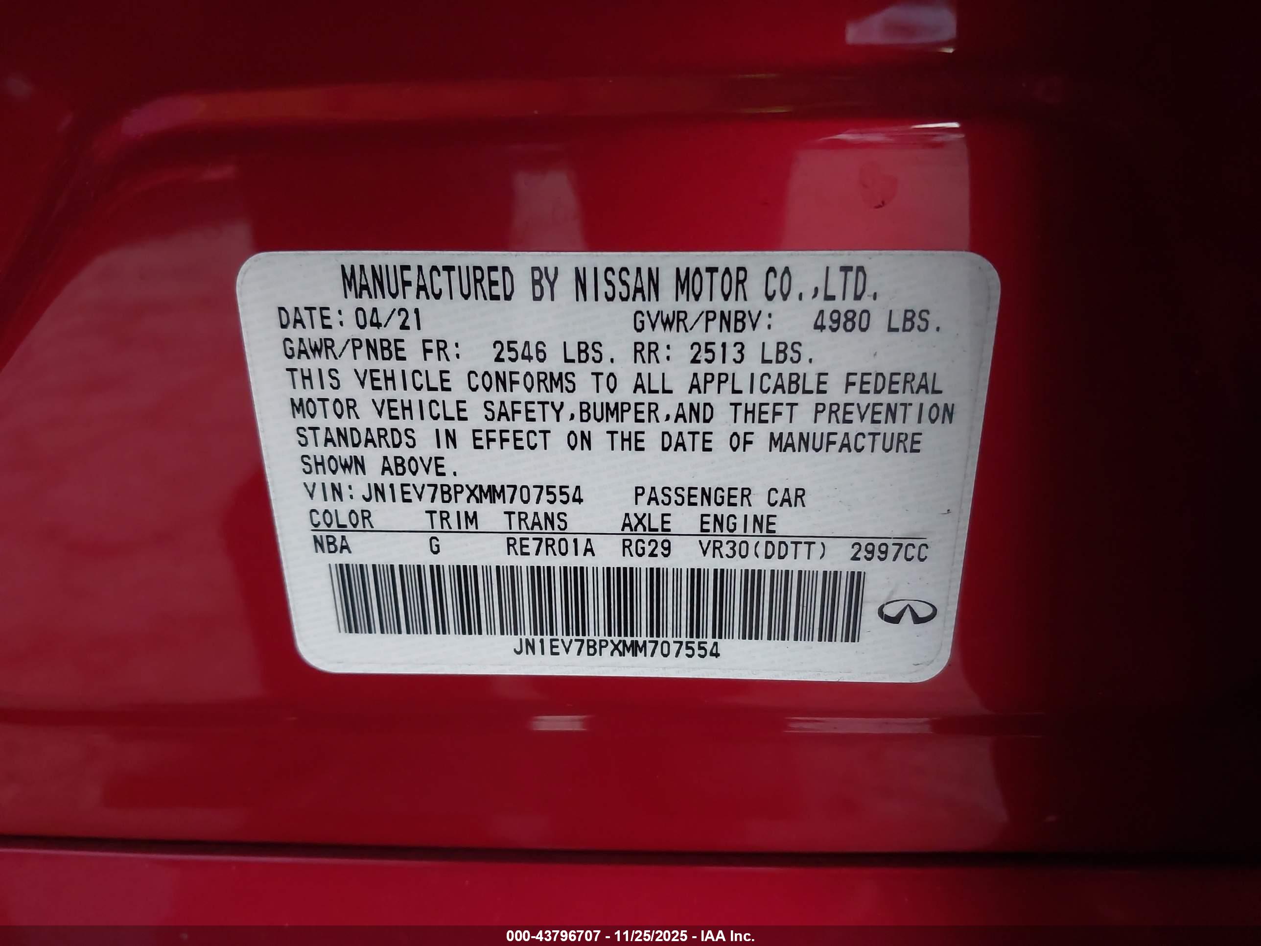 INFINITI Q50 image 9