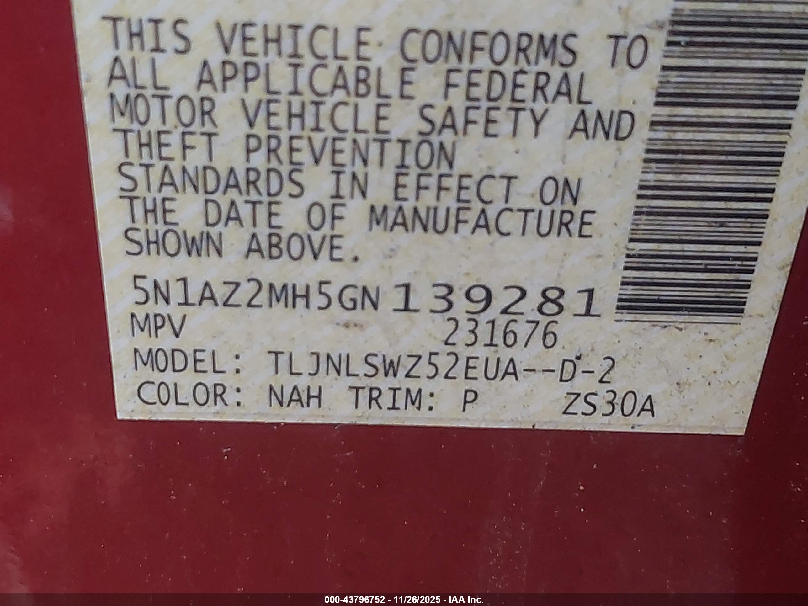 NISSAN MURANO image 9