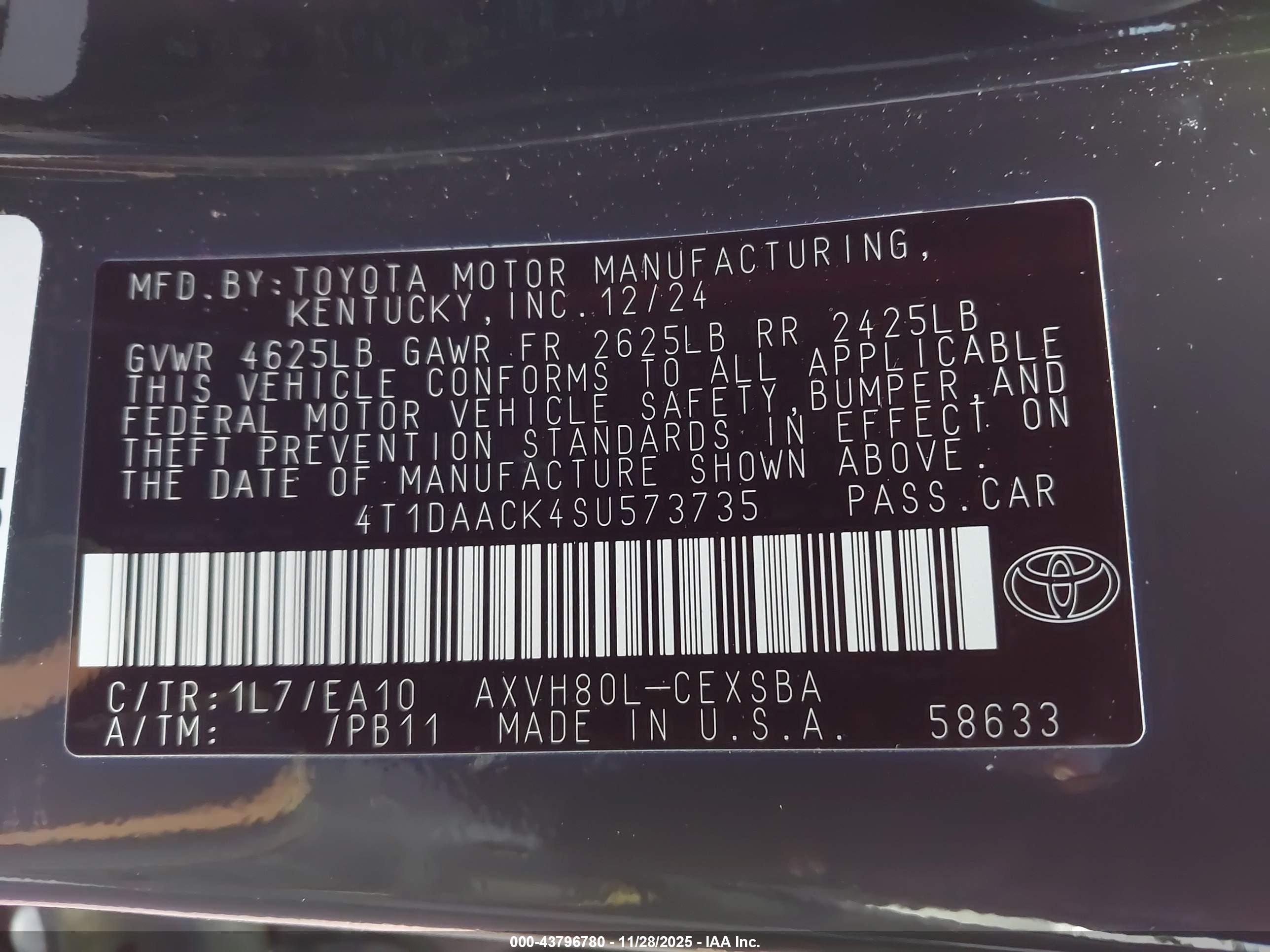 TOYOTA CAMRY image 9
