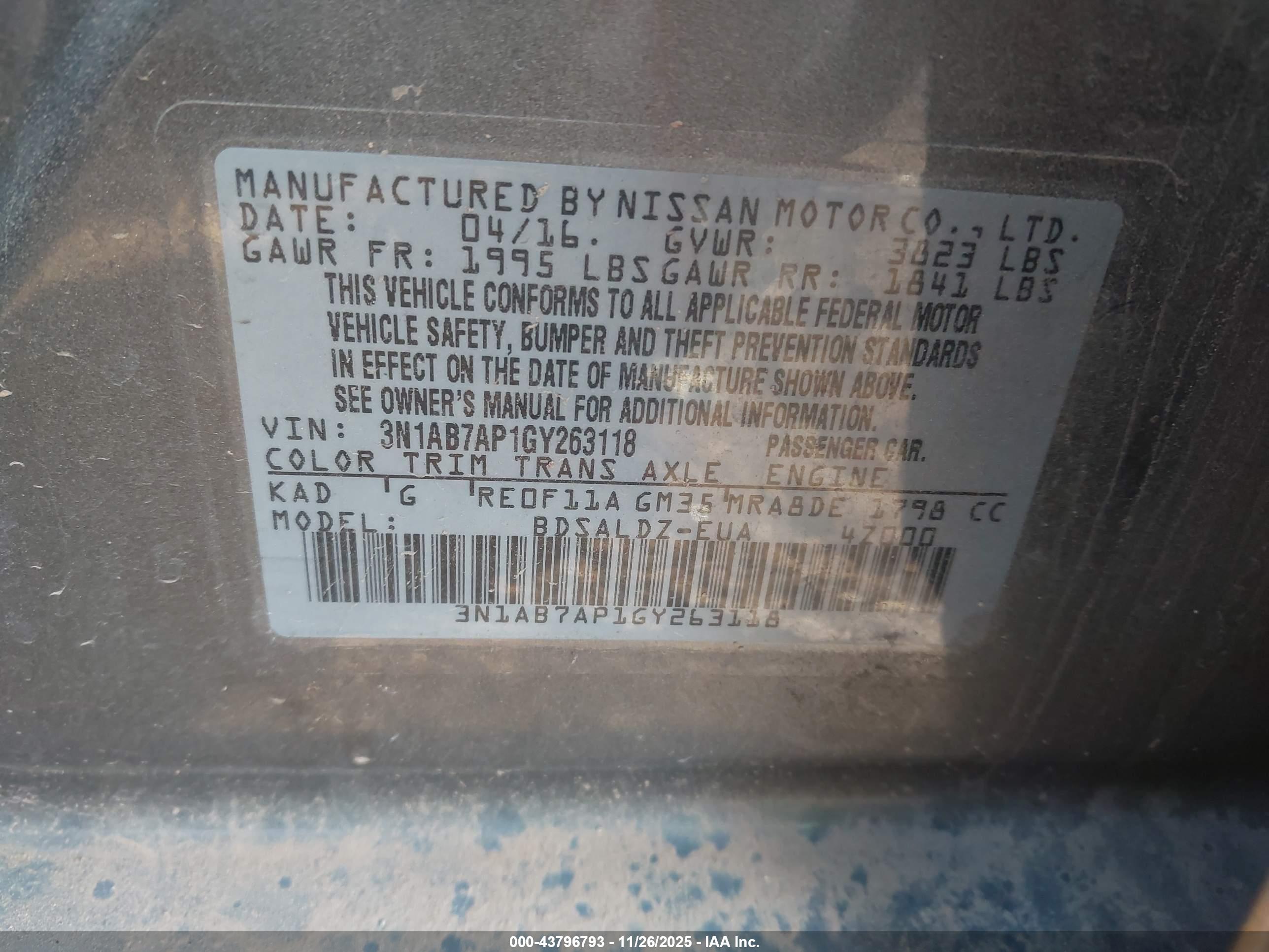 NISSAN SENTRA image 9