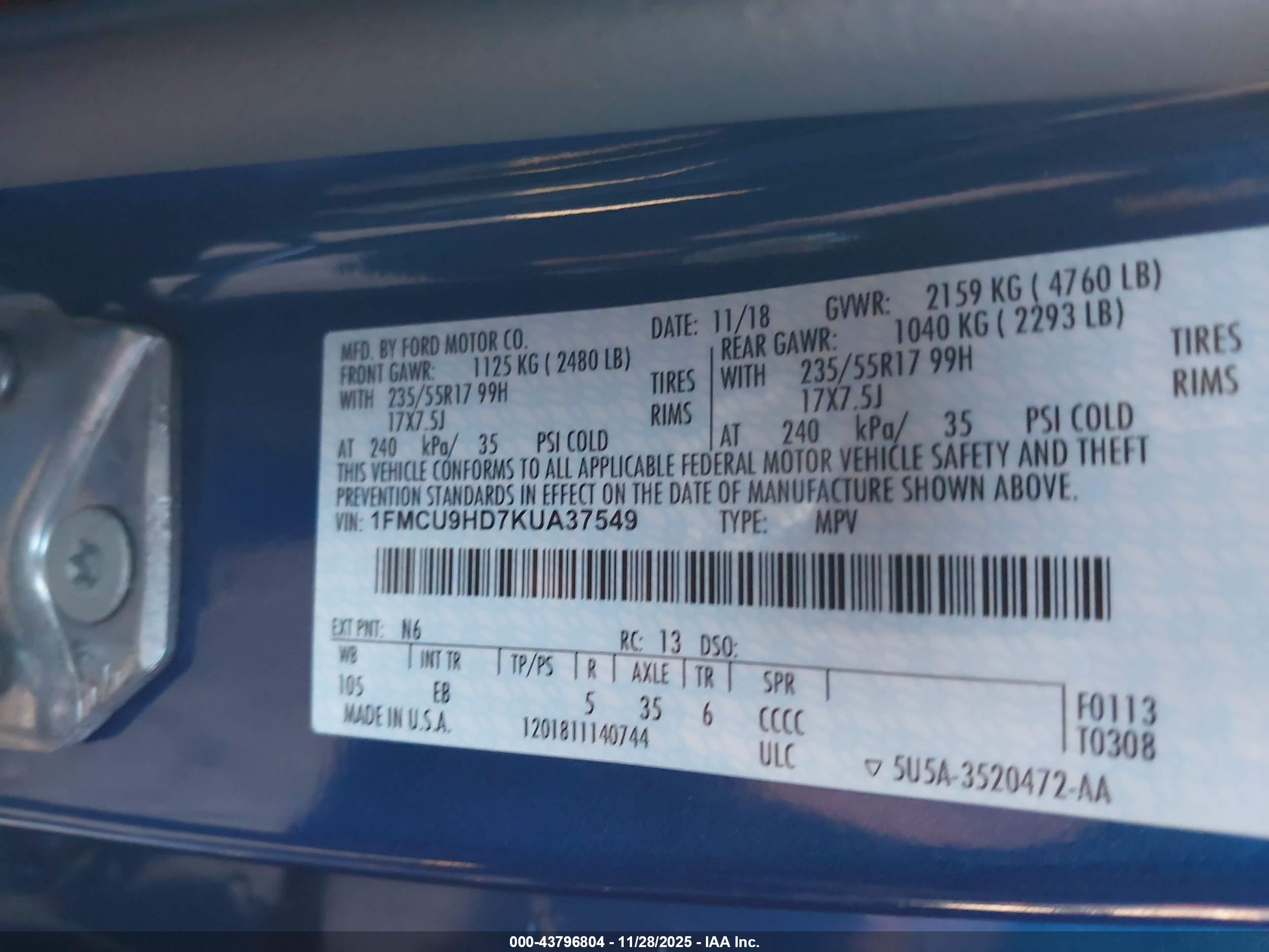 FORD ESCAPE image 9