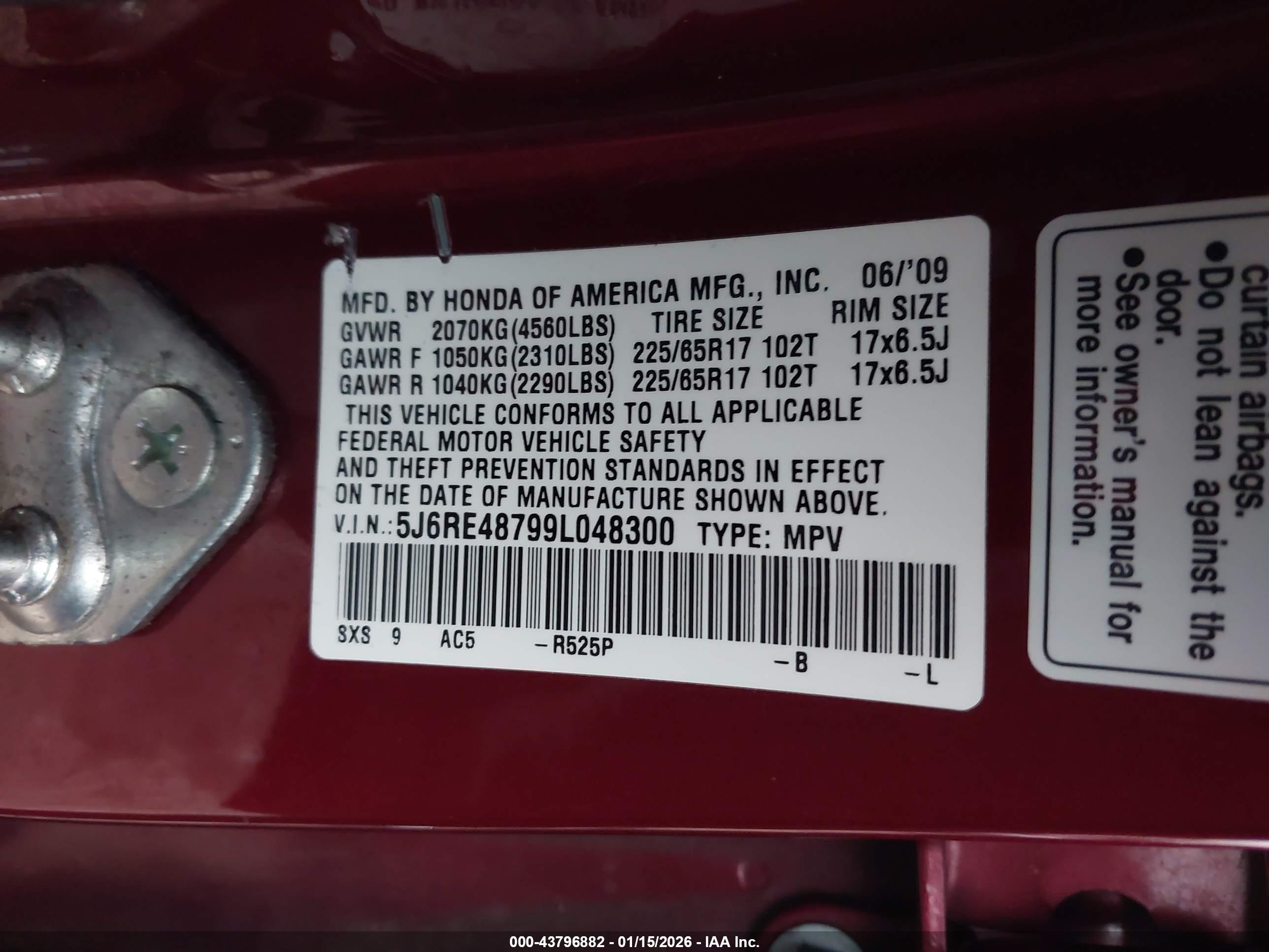 HONDA CR-V image 9