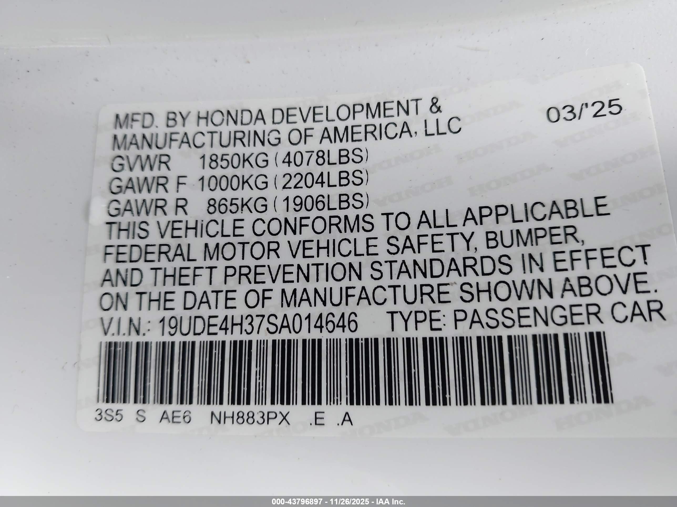 ACURA INTEGRA image 9