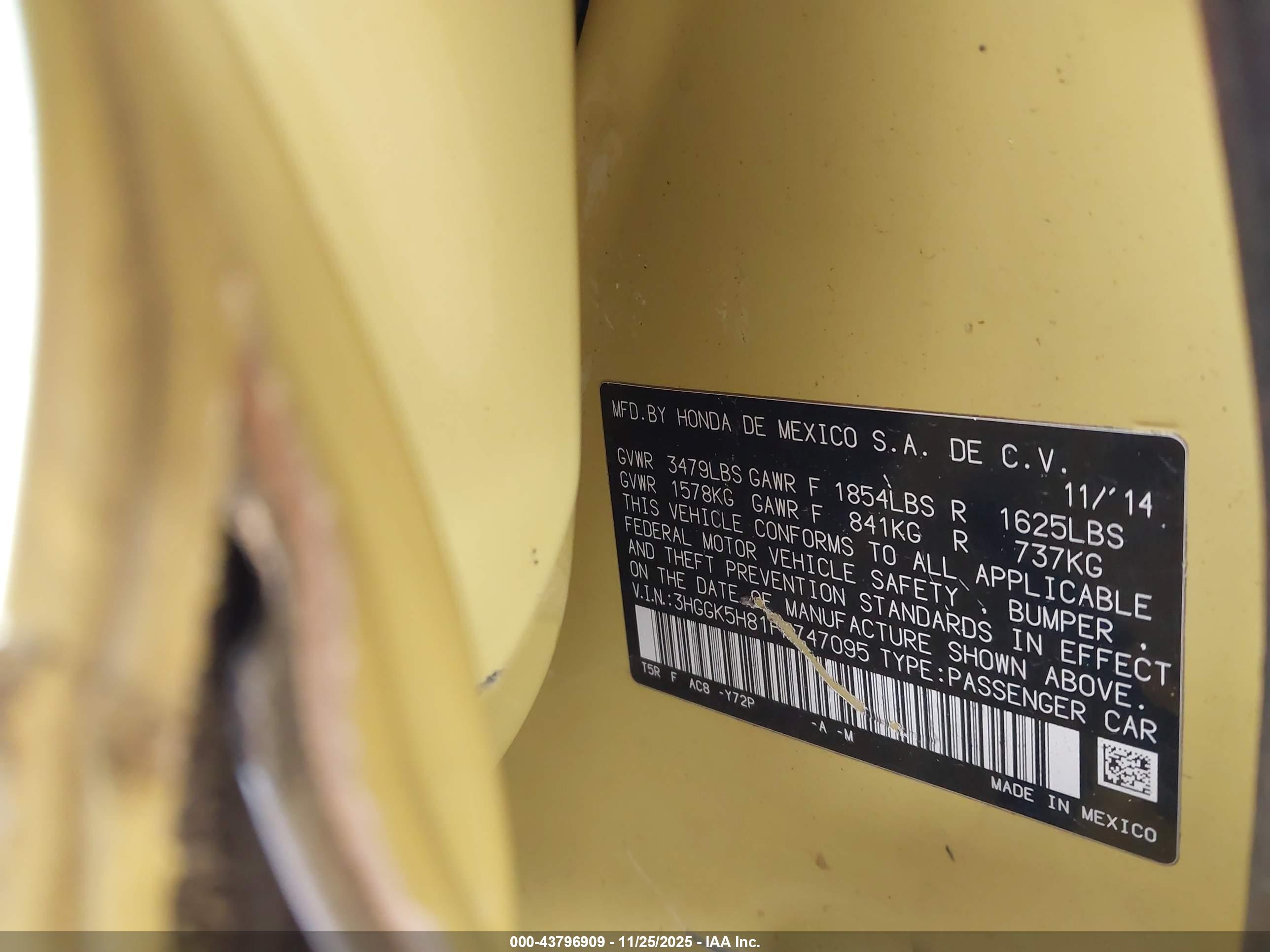 HONDA FIT image 9