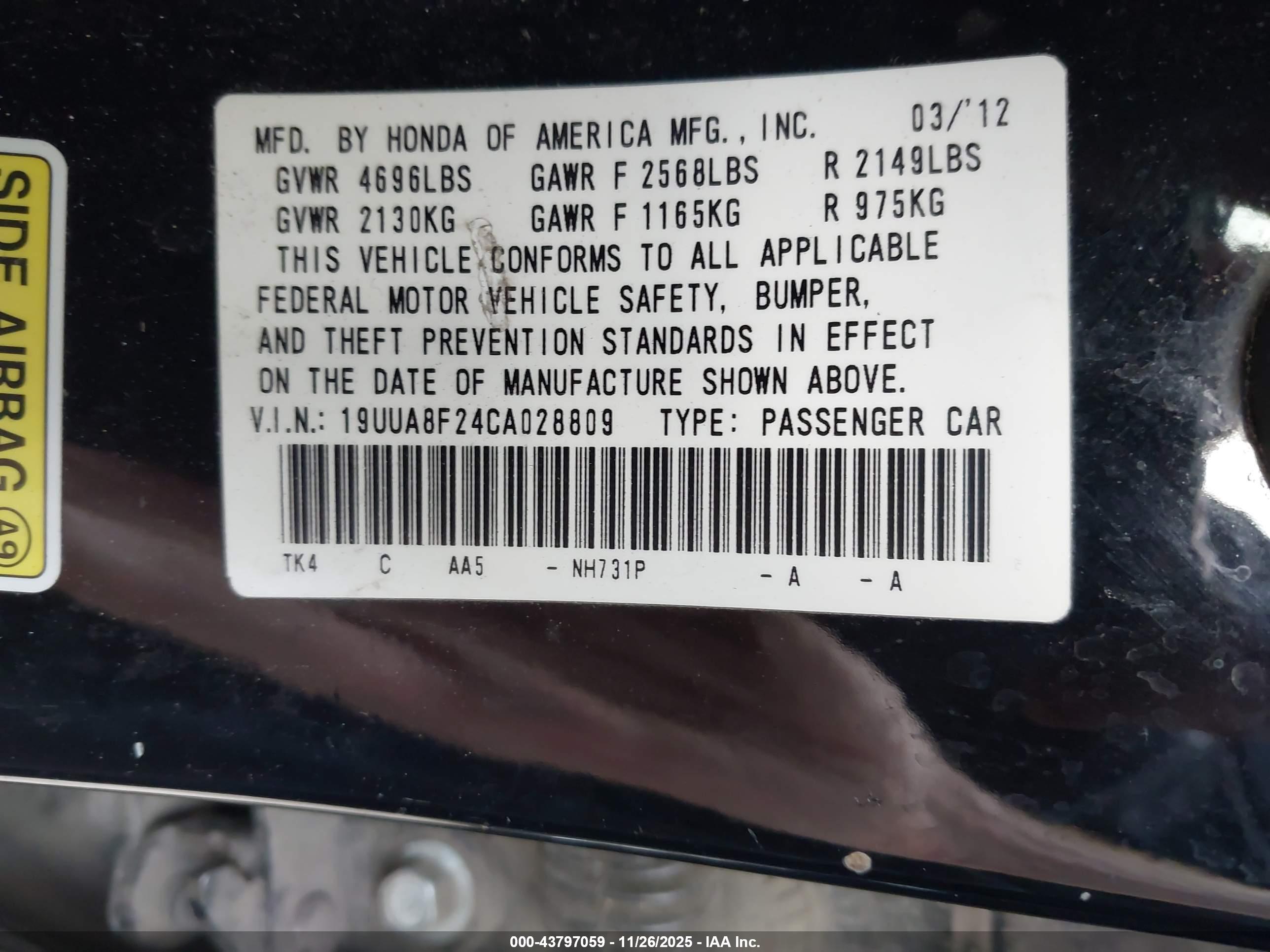 ACURA TL image 9