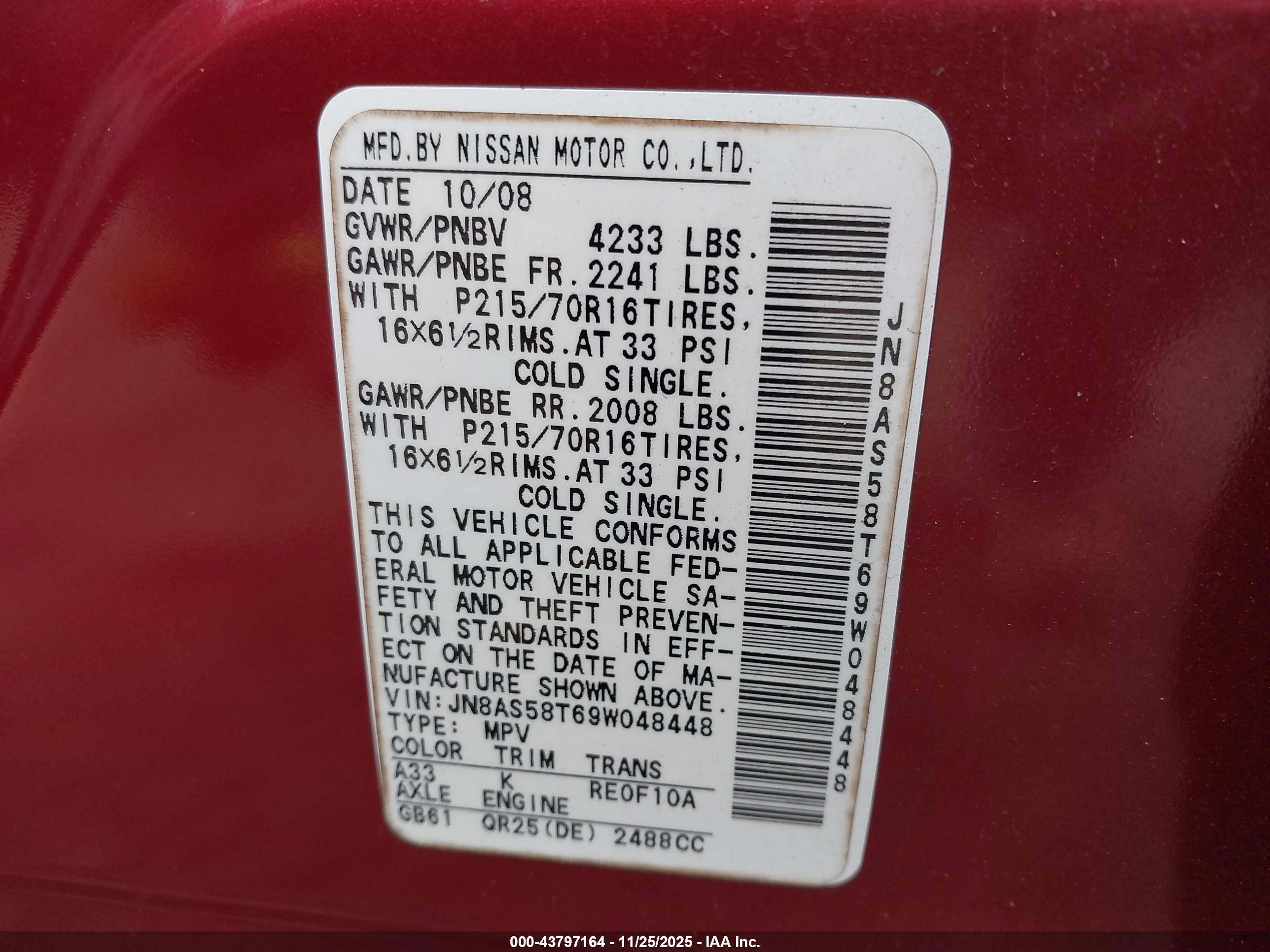 NISSAN ROGUE image 9