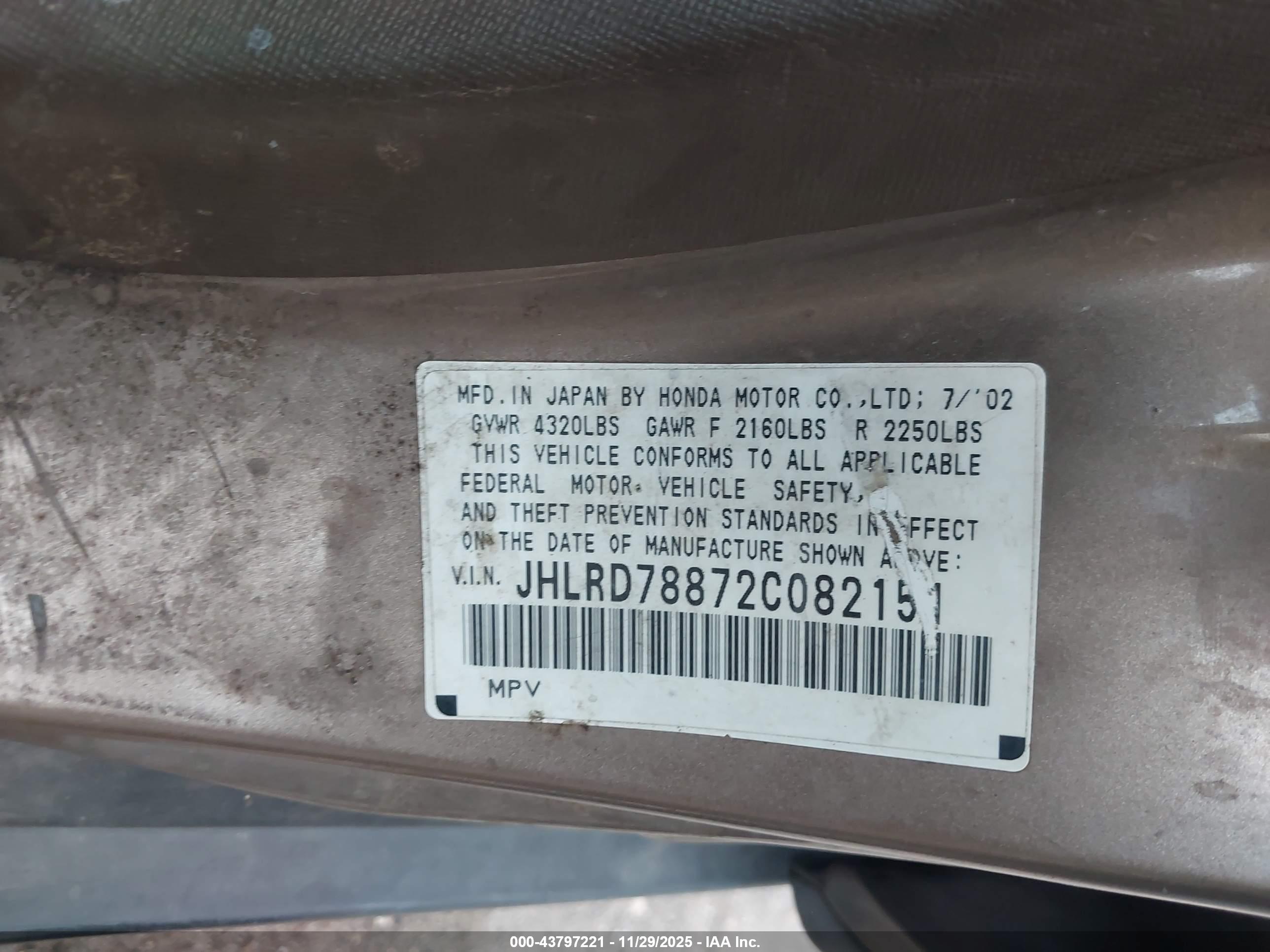 HONDA CR-V image 9