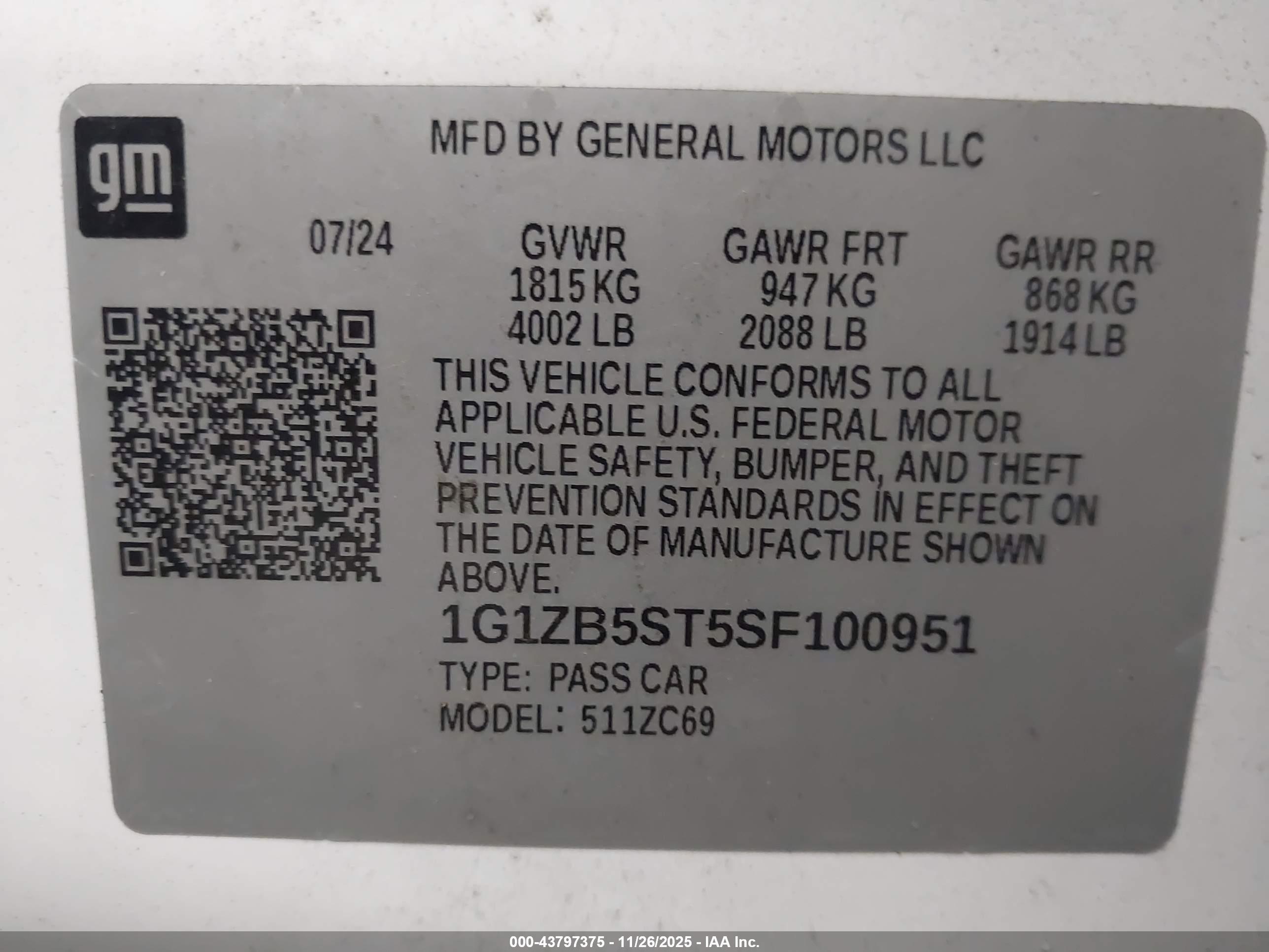 CHEVROLET MALIBU image 9