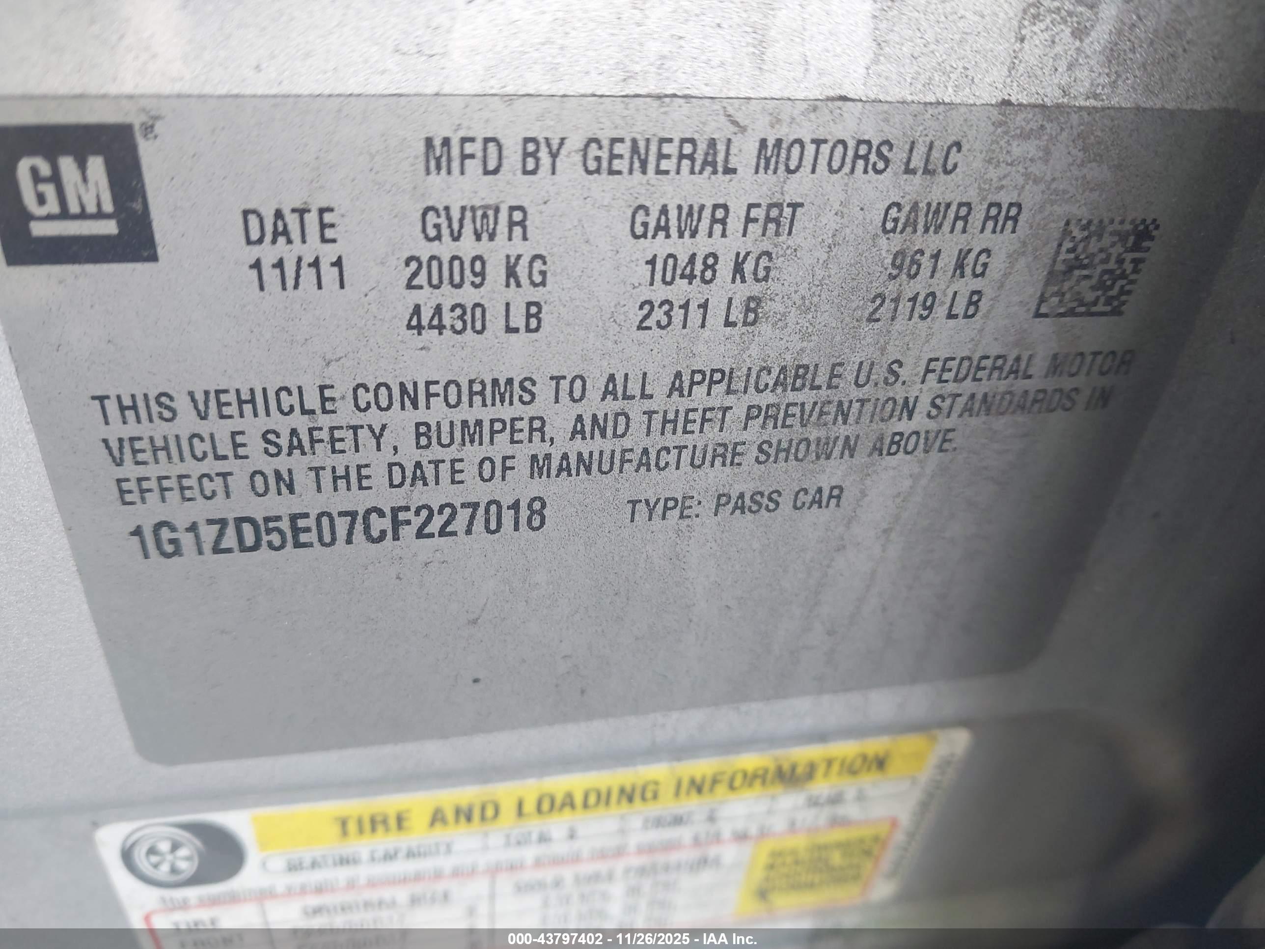 CHEVROLET MALIBU image 9
