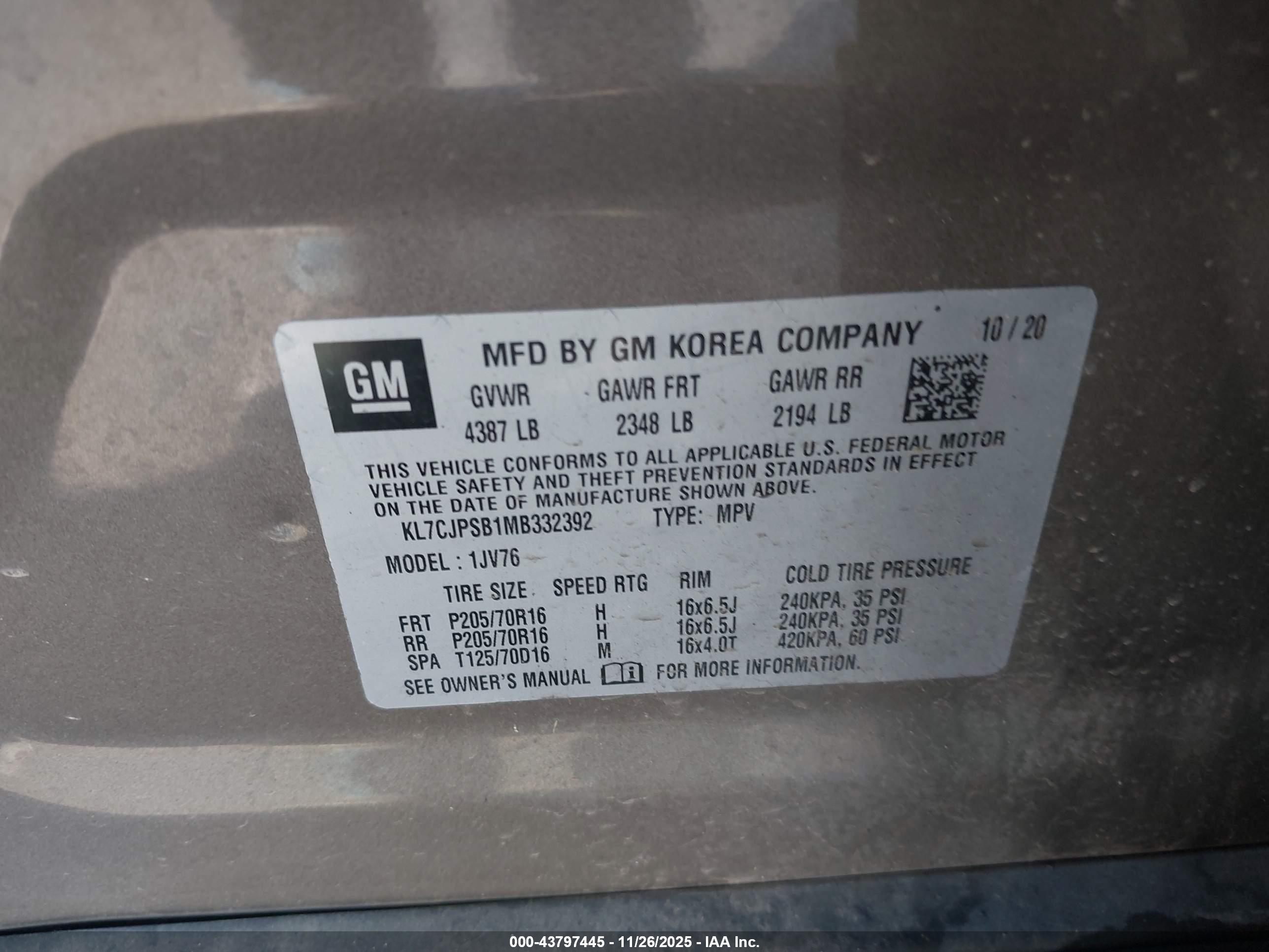 CHEVROLET TRAX image 9