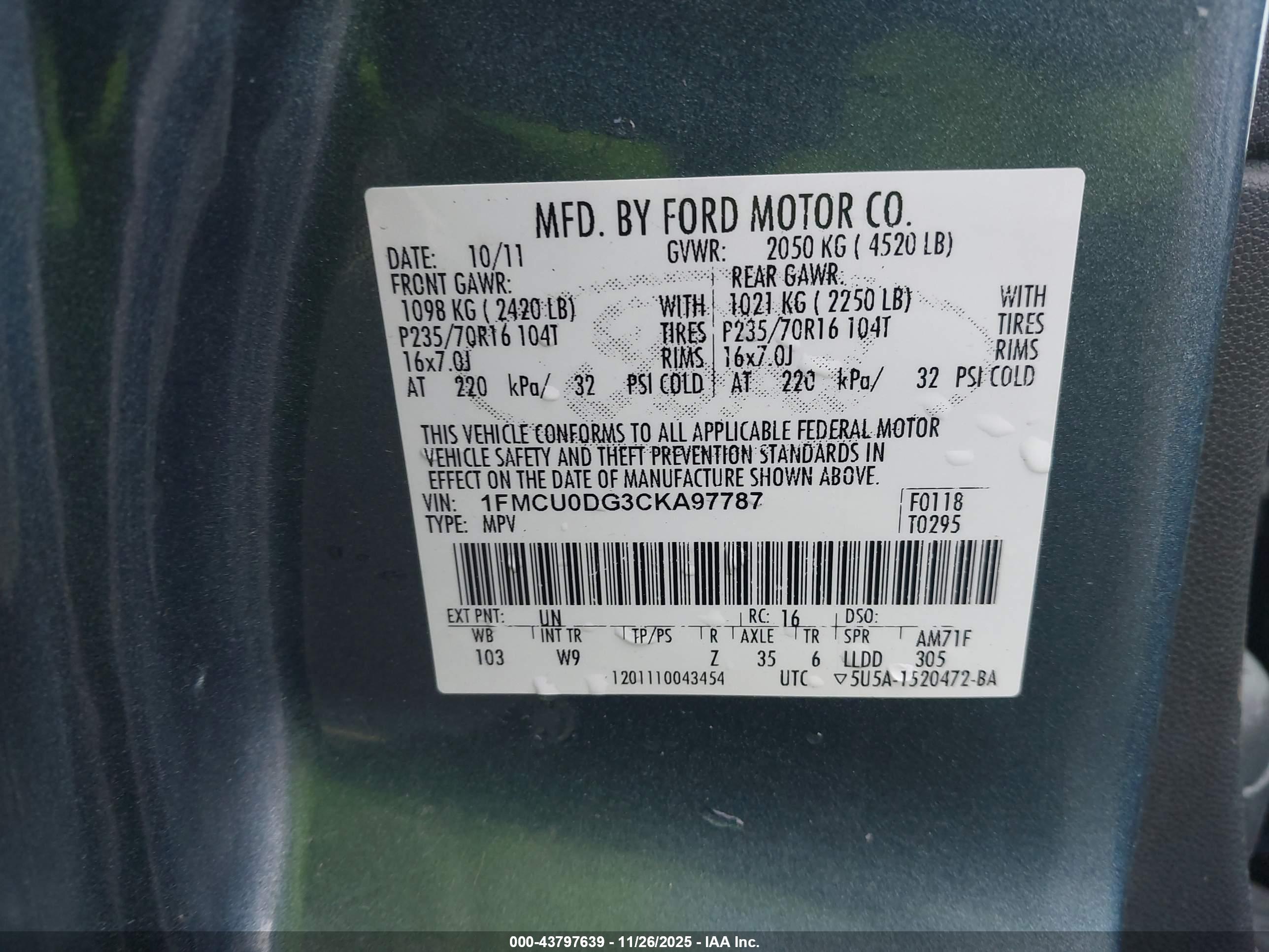 FORD ESCAPE image 9