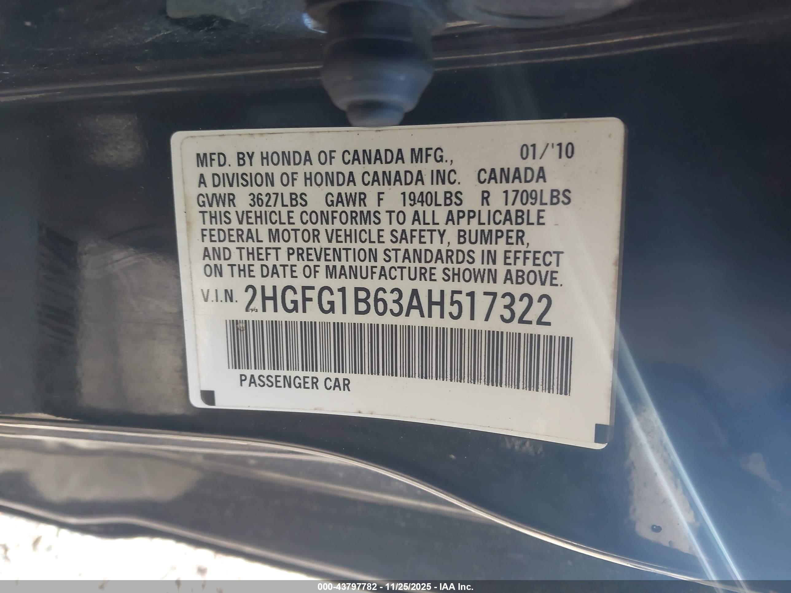 HONDA CIVIC image 9