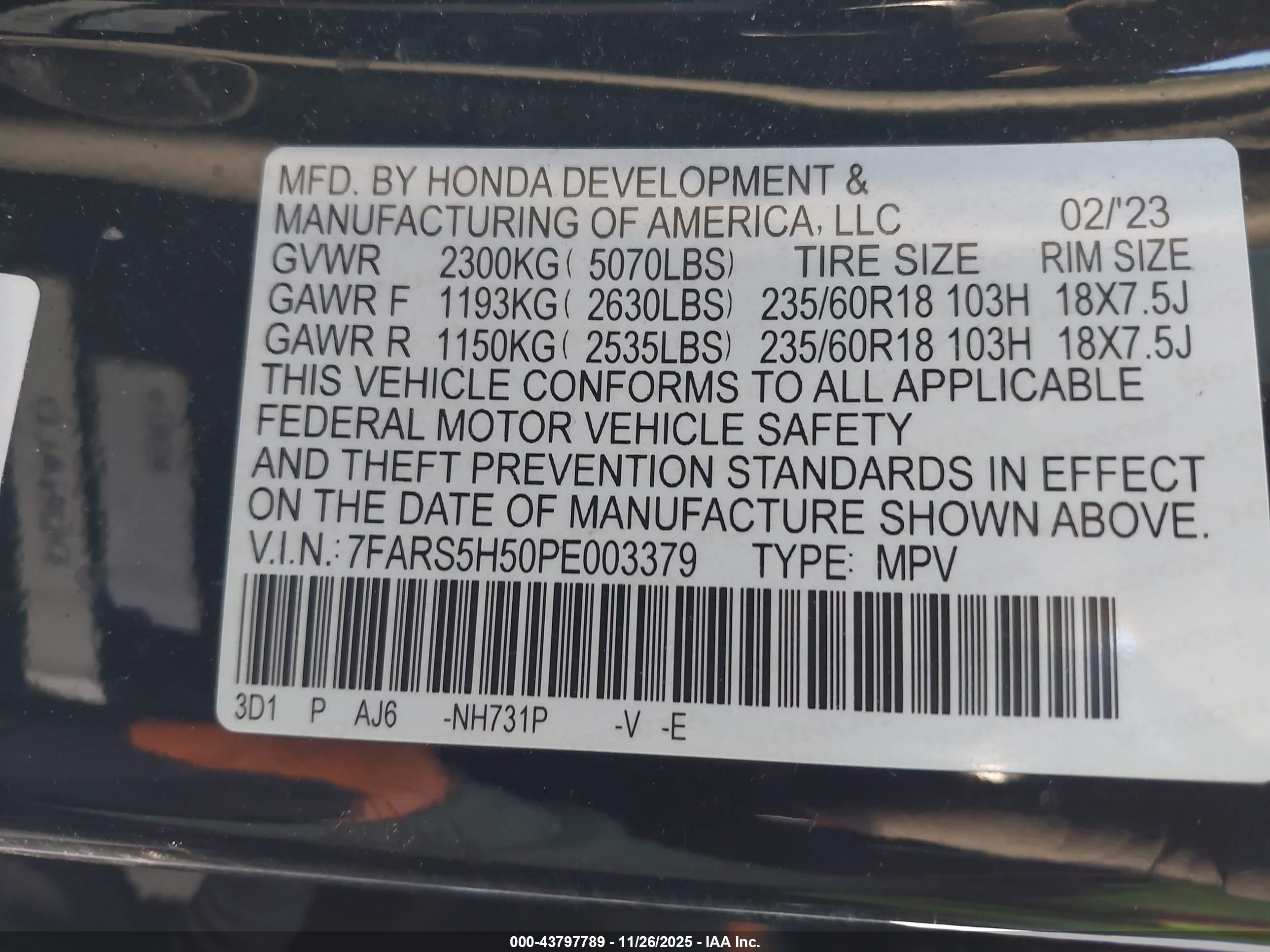 HONDA CR-V image 9